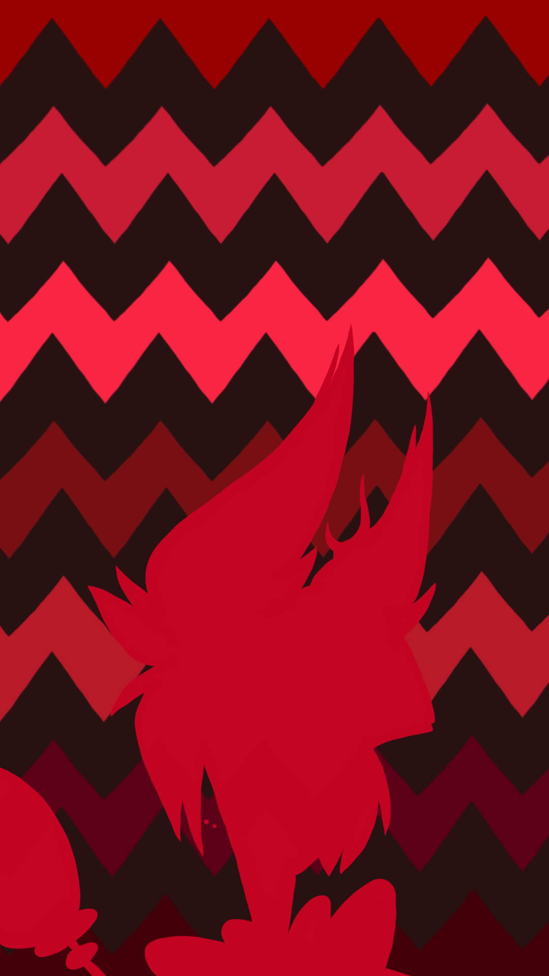 1080x1920 HH Minimal Wallpaper: Alastor en, Phone