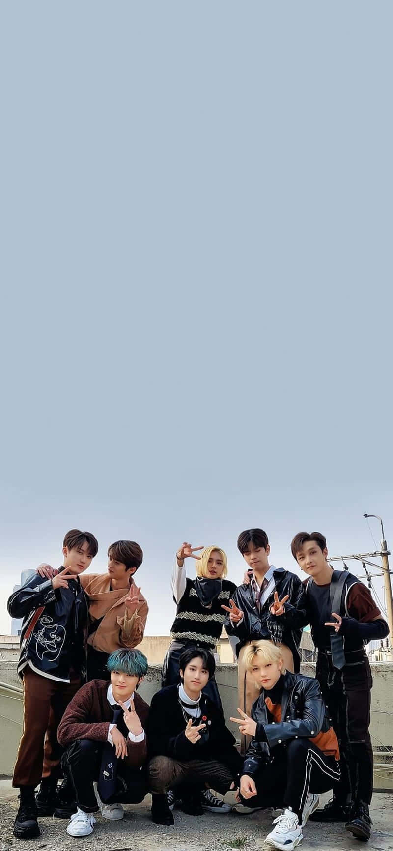 800x1740 Download Stray Kids Prepare for Global Impact in 2020 Wallpaper, Phone