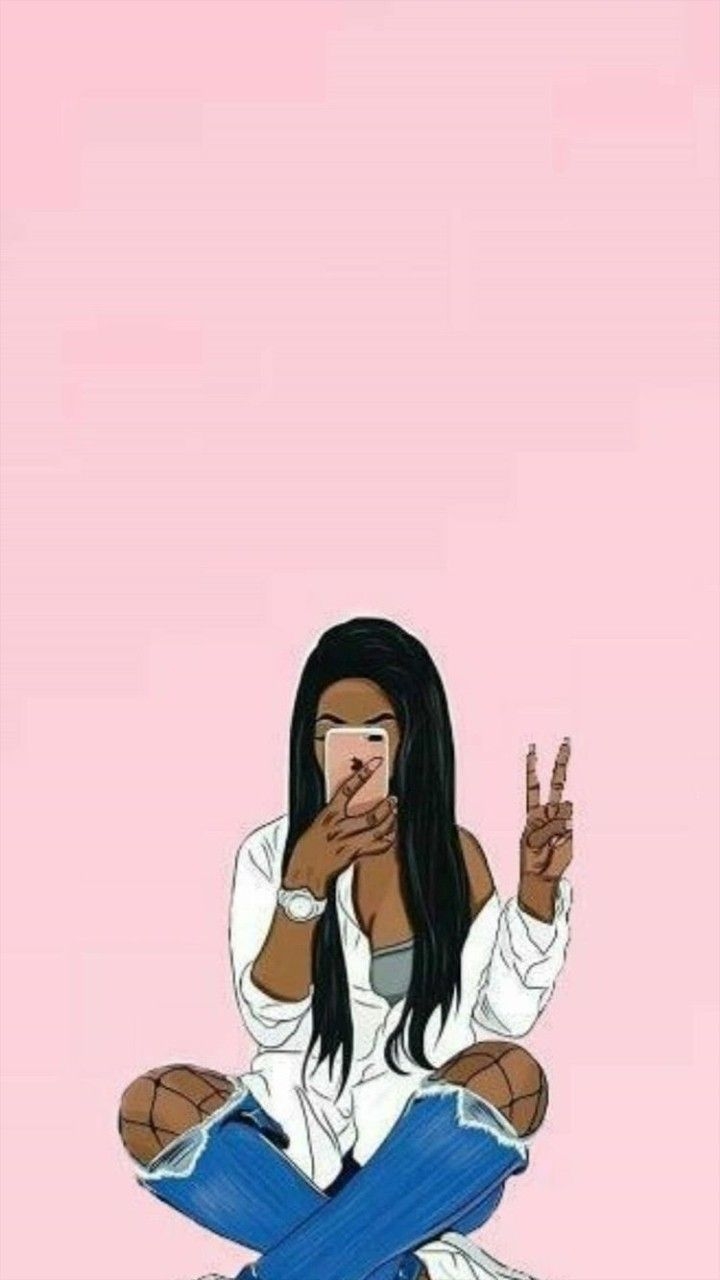 720x1280 Black Girl Aesthetic Wallpaper Free Black Girl Aesthetic Background, Phone