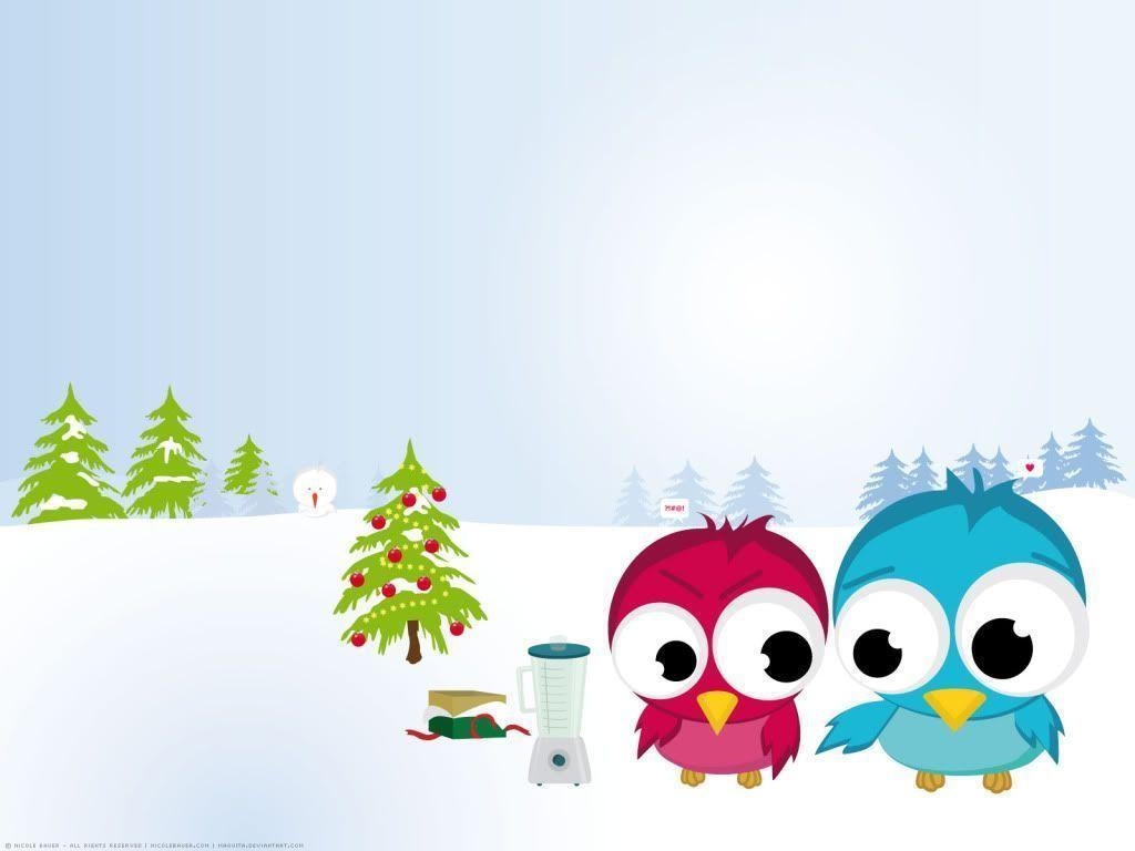 1030x770 Cute Cartoon Animal Winter Wallpaper Free Cute Cartoon Animal Winter Background, Desktop