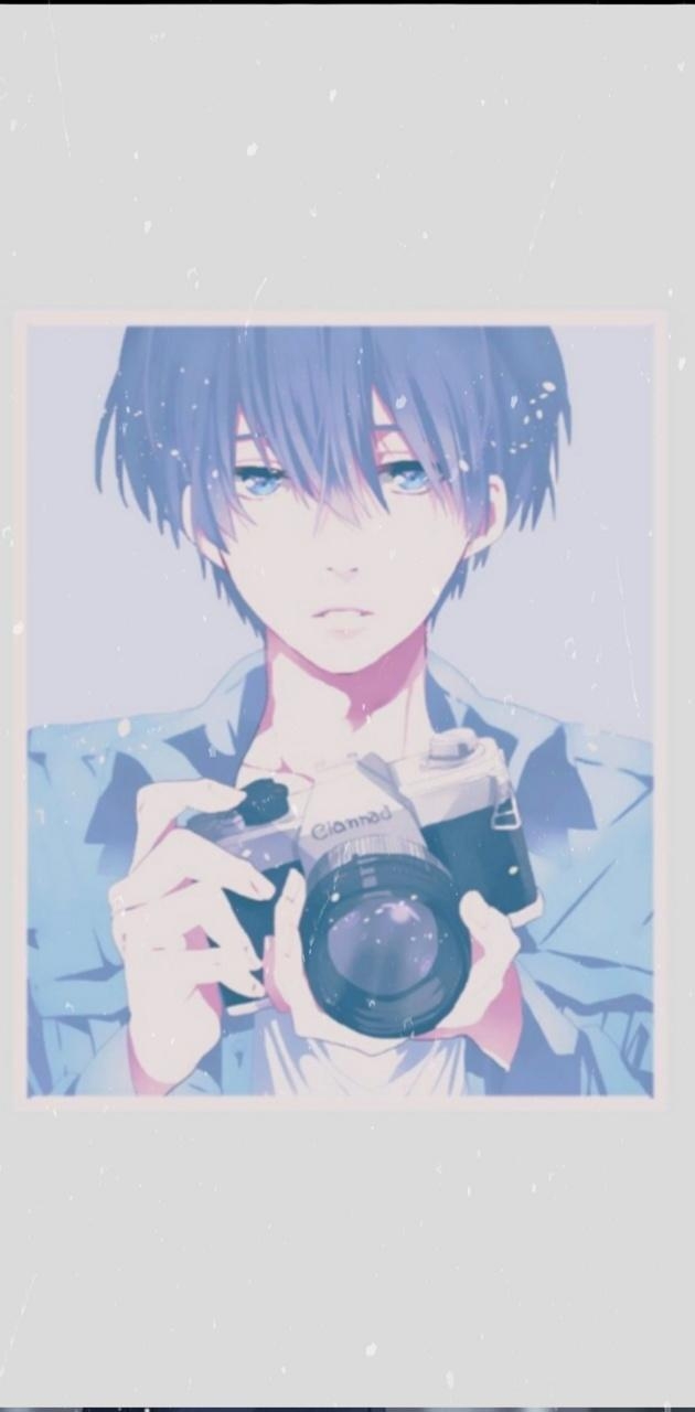 630x1280 Aesthetic anime boy wallpaper, Phone