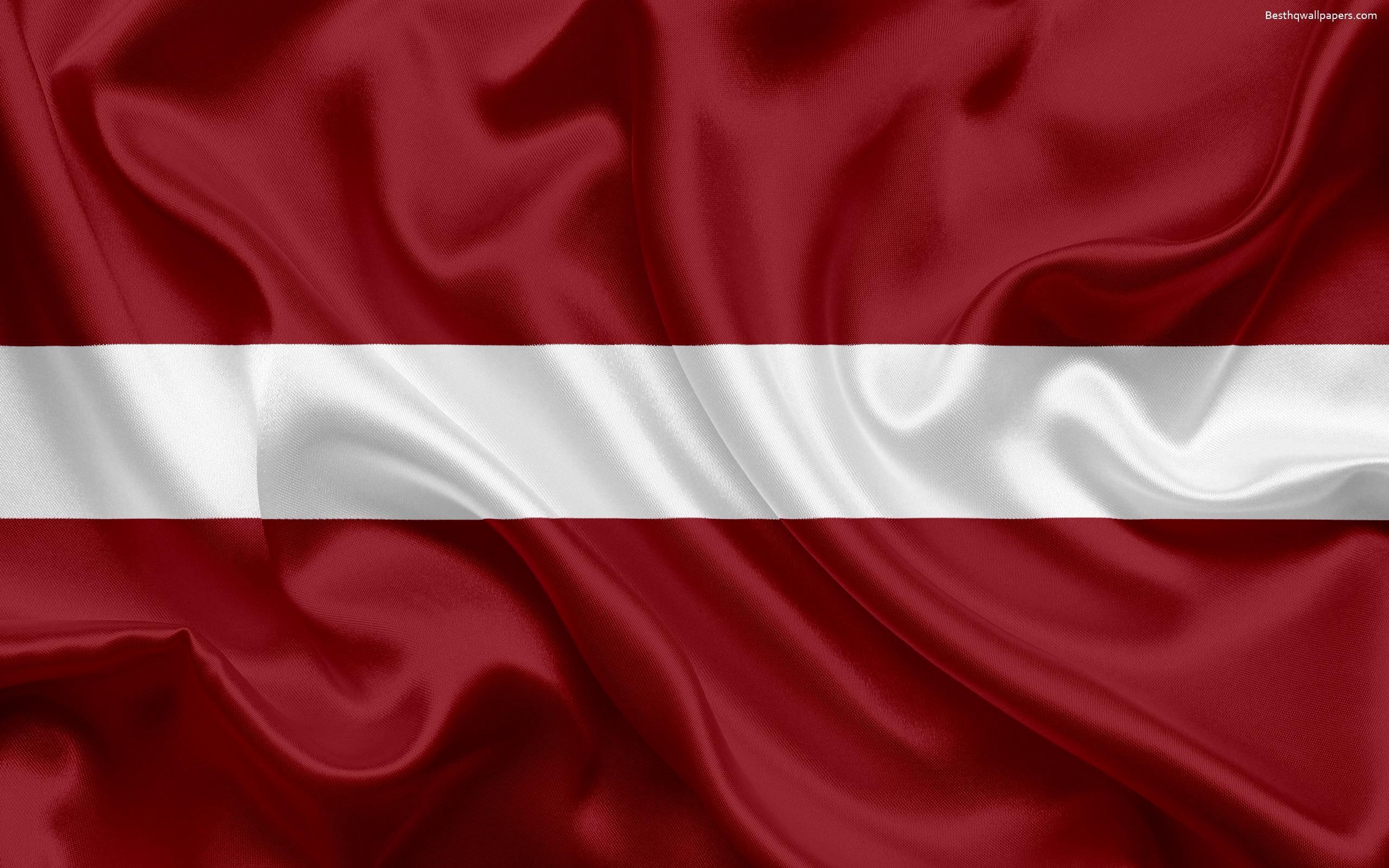 2560x1600 Download wallpaper Latvian flag, Latvia, Europe, European Union, Desktop