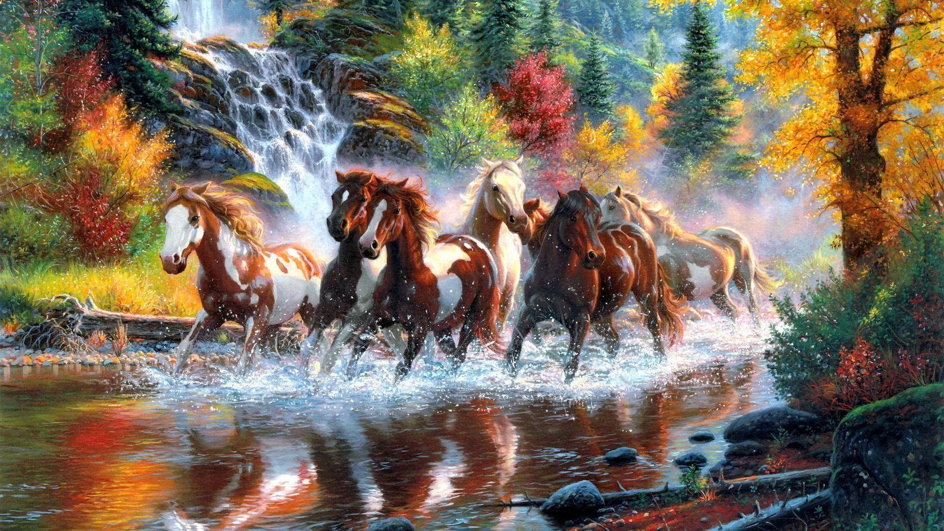 1920x1080 Wild Horses Wallpaper Desktop, Desktop