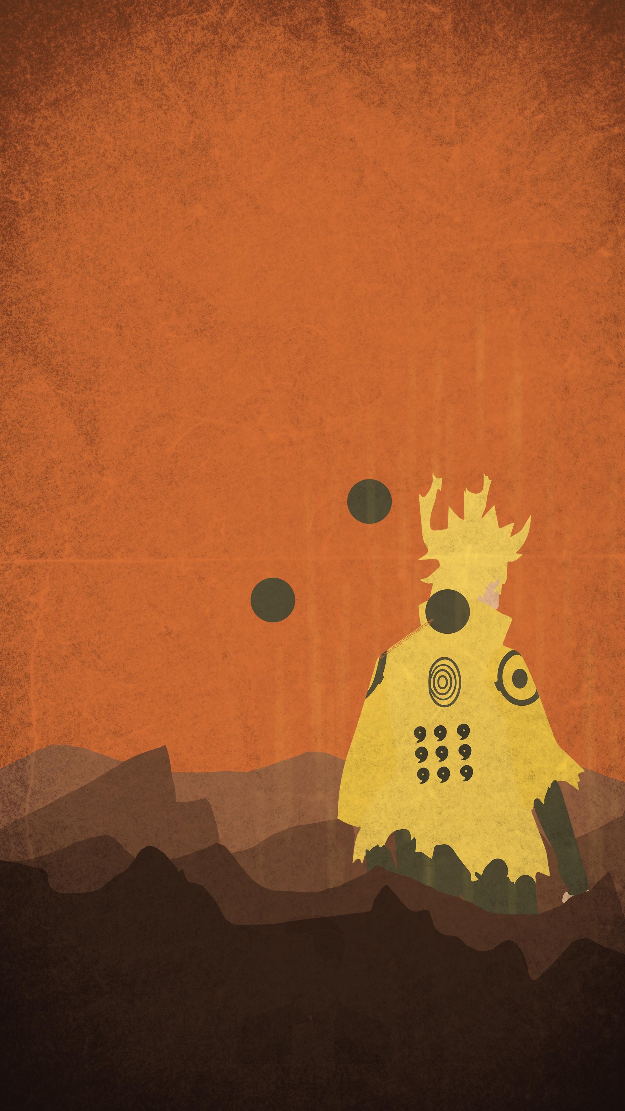 2160x3840 Naruto Minimalist Wallpaper Mobile, Phone