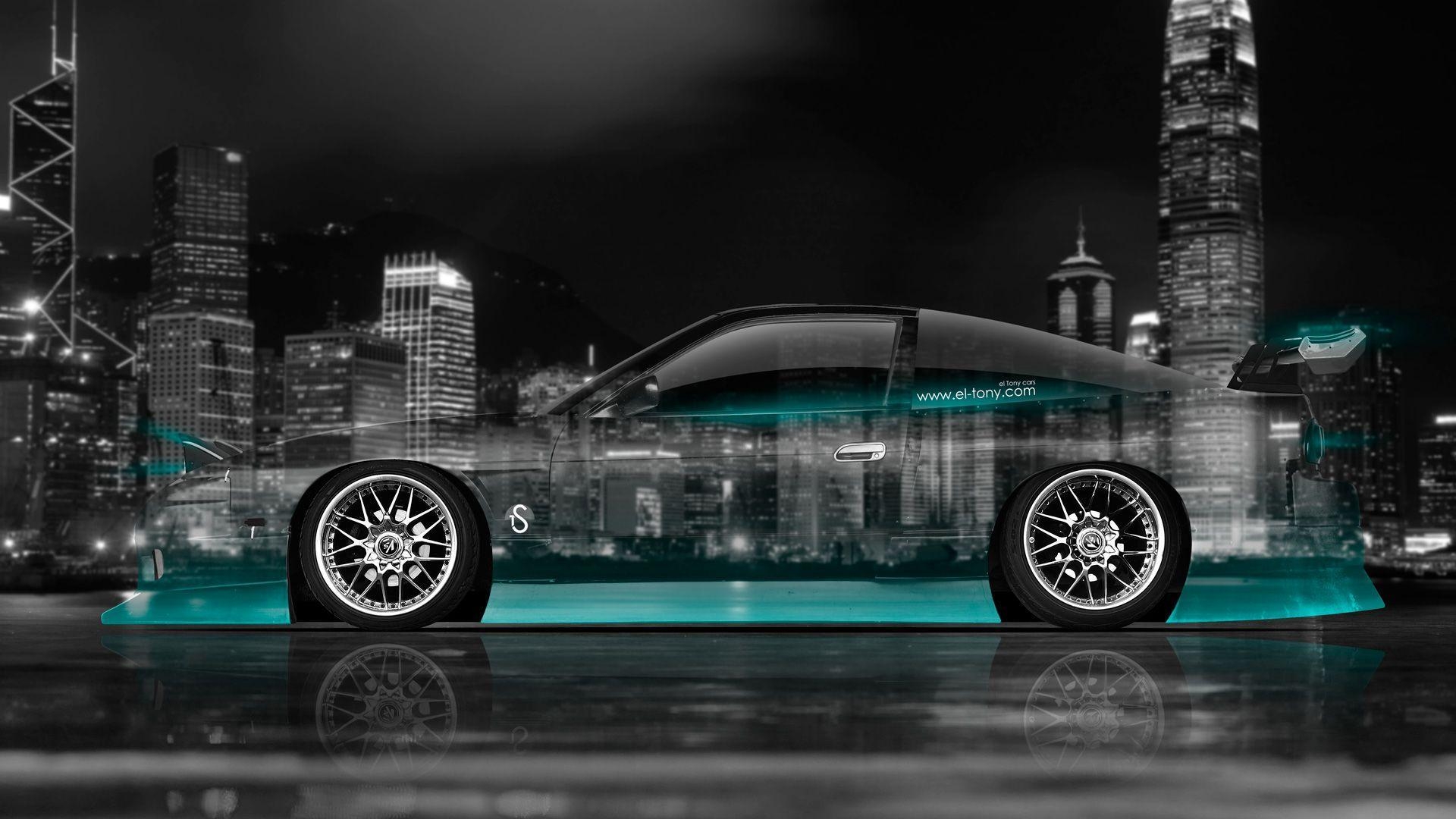 1920x1080 Nissan 180SX JDM Side Crystal City Car 2014, Desktop