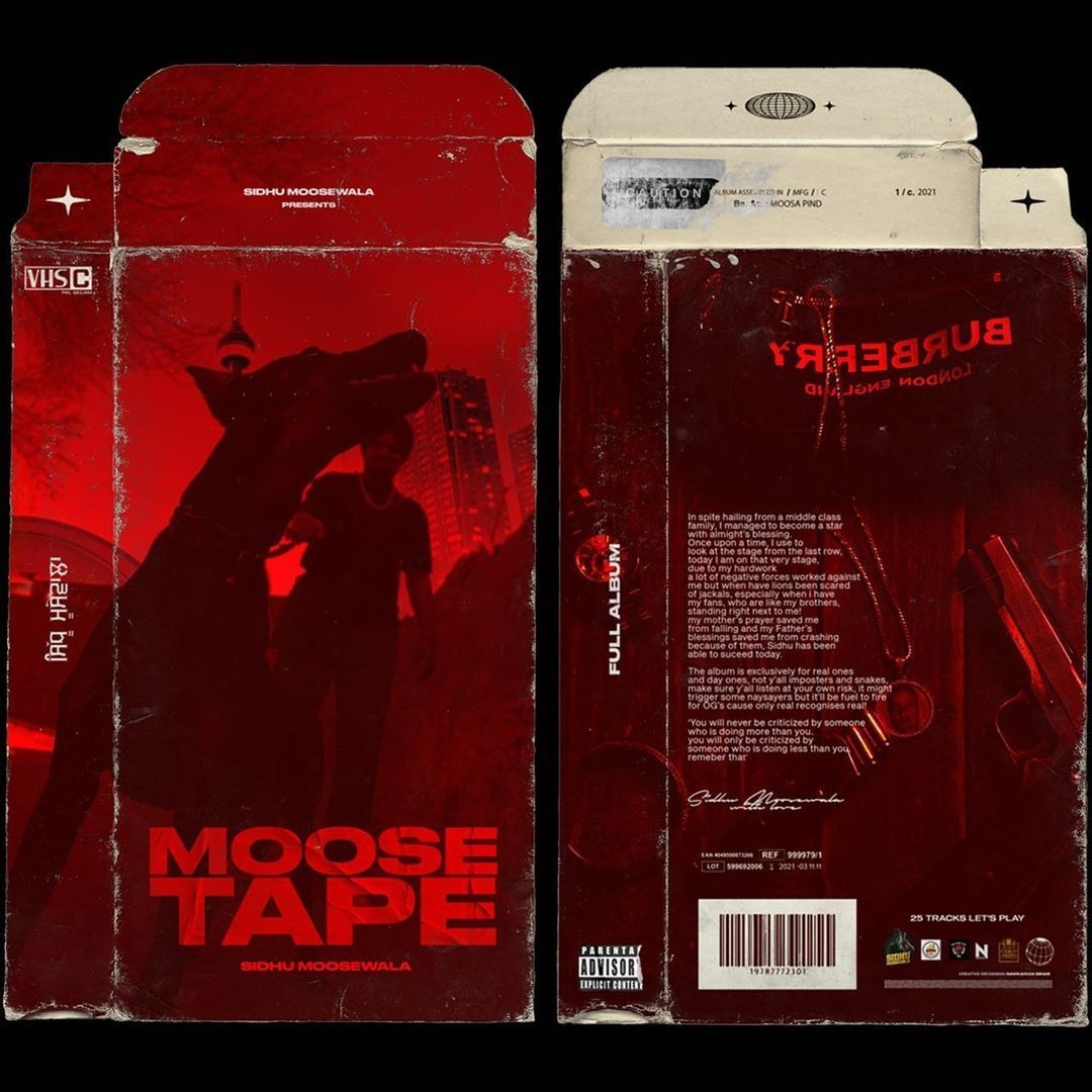 1080x1080 Moose Tape Sidhu Moosewala 2021. New song download, Songs, Album songs, Phone