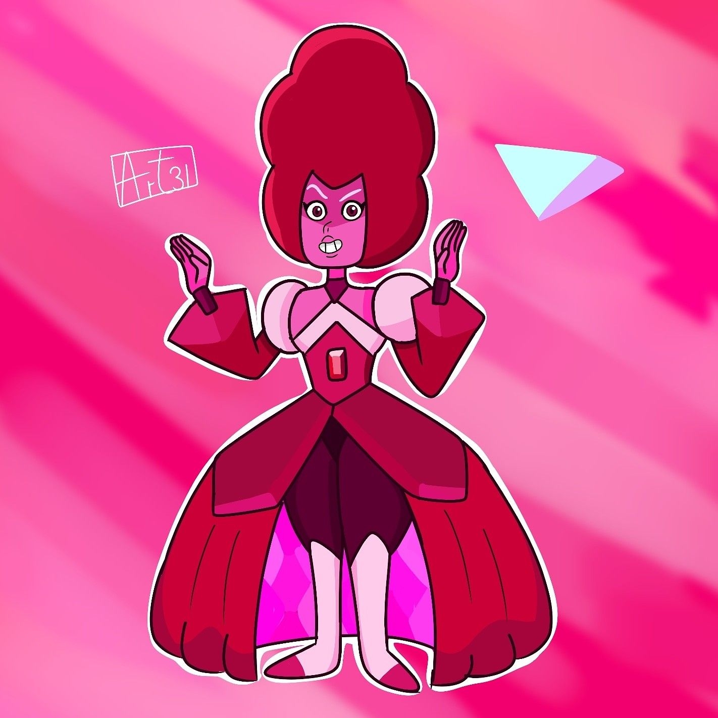 1430x1430 Pyrope. Steven universe, Photo and video, Universe, Phone