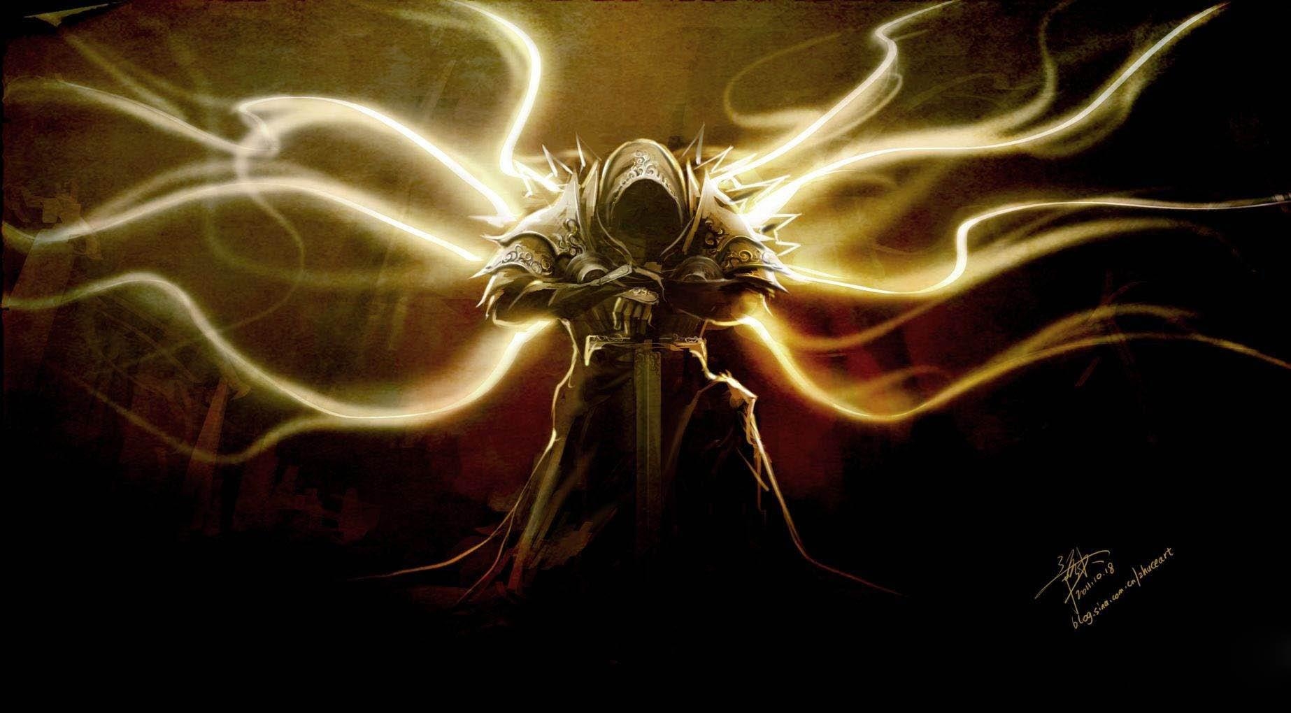 1850x1020 Tyrael The Archangel Of Justice, Desktop