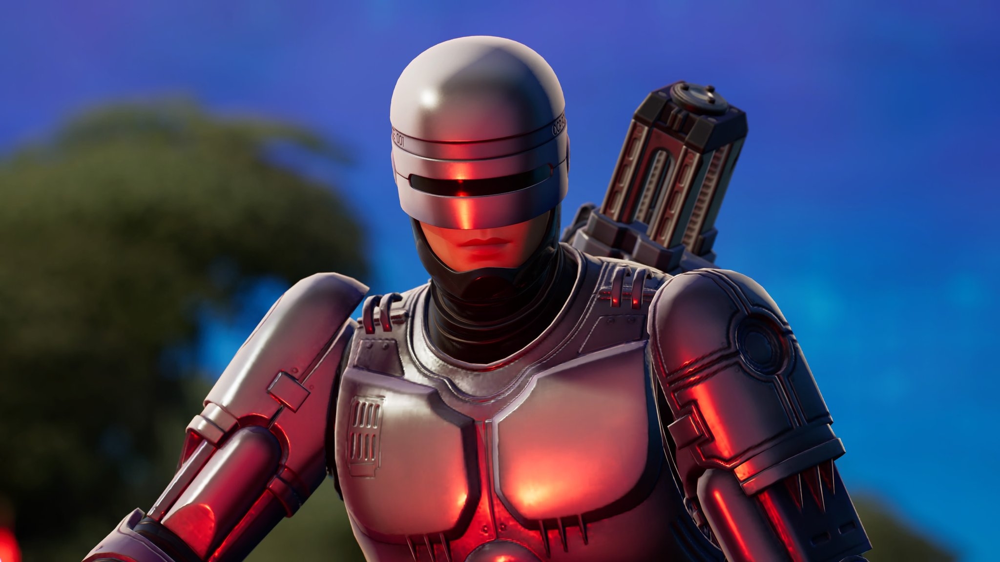 2050x1160 Robocop Fortnite wallpaper, Desktop