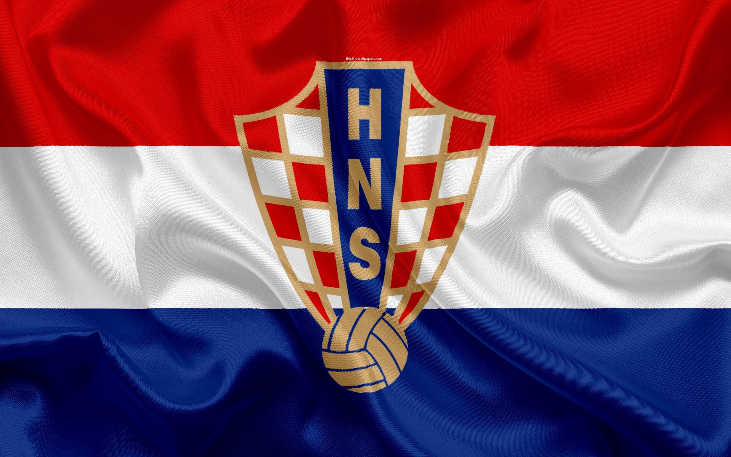 2560x1600 Download wallpaper Croatia national football team, emblem, logo, Desktop