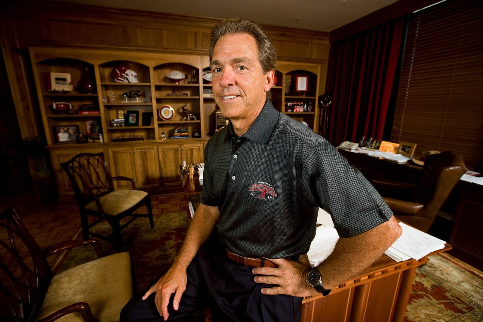 1600x1070 nick saban image. SABAN: COACH'S OFFICE DOESN'T HAVE TO LIKE A VISIT TO THE PR. Alabama crimson tide football, Crimson tide football, Alabama football roll tide, Desktop