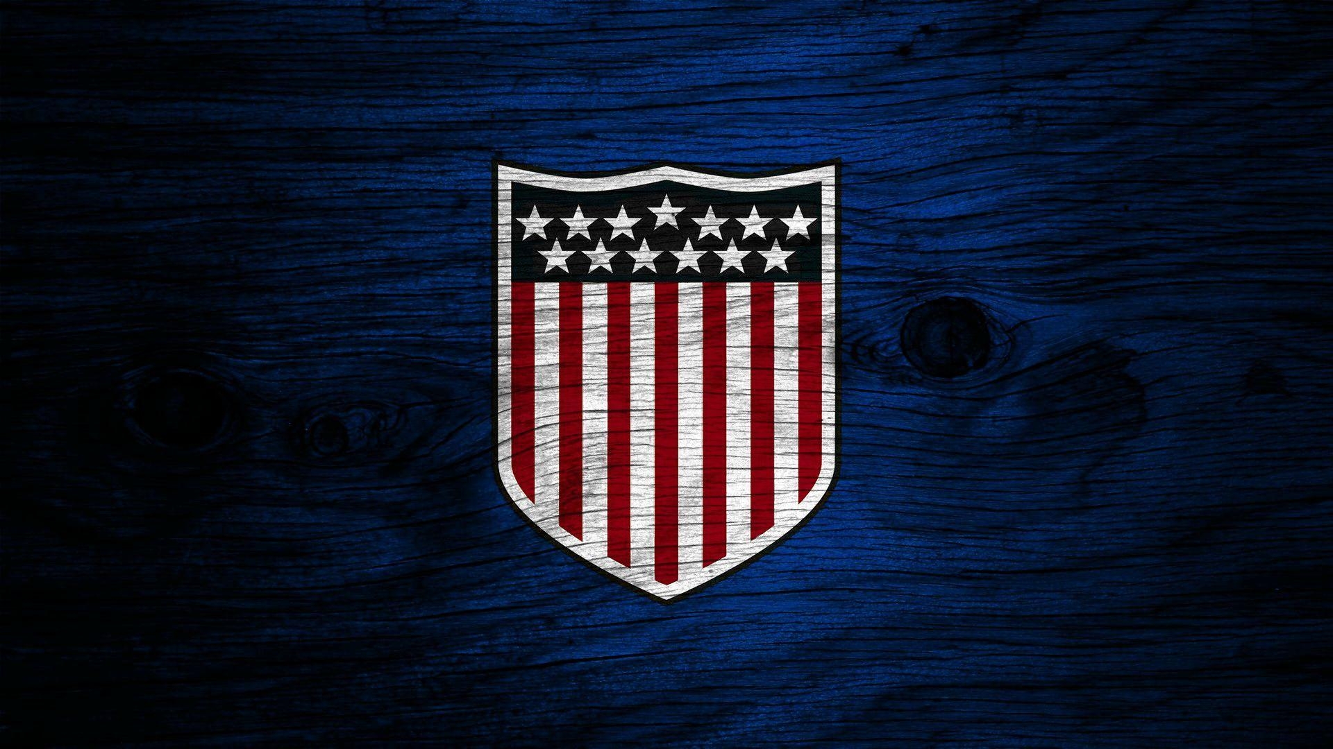 1920x1080 US Soccer centennial crest wallpaper I made [], Desktop