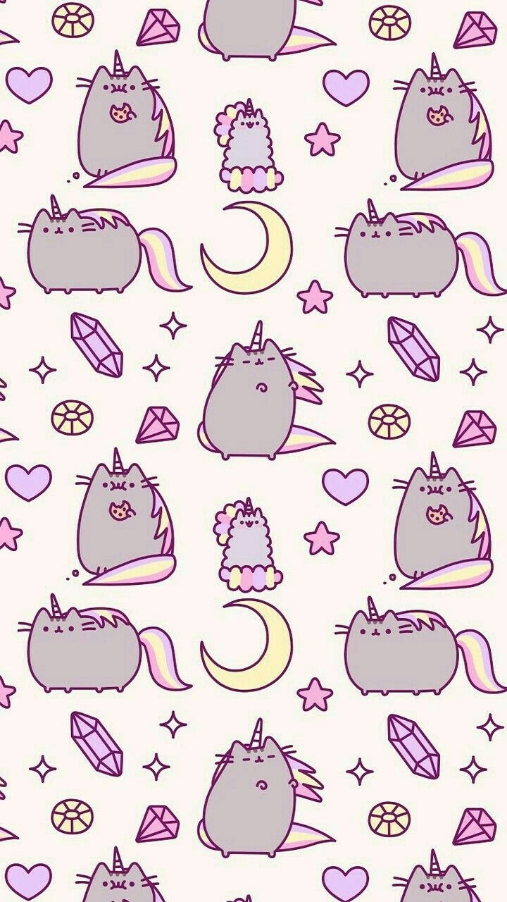 720x1280 Cute, Kawaii, Pusheen, Unicorn, Wallpaper Background Wallpaper & Background Download, Phone