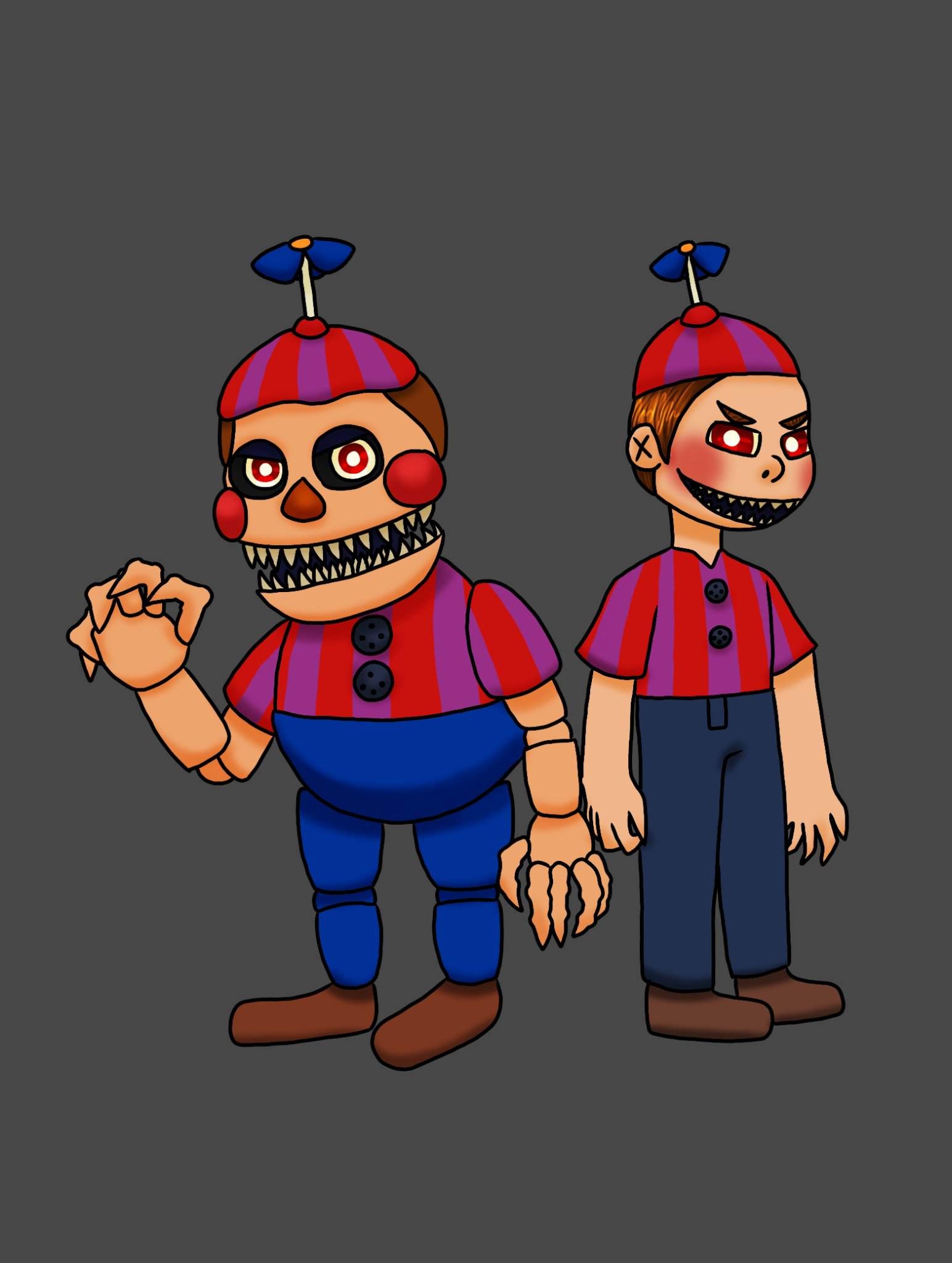 1550x2050 Drawing all FNAF characters Part 9: Nightmare Balloon Boy!. Five Nights At Freddy's Amino, Phone