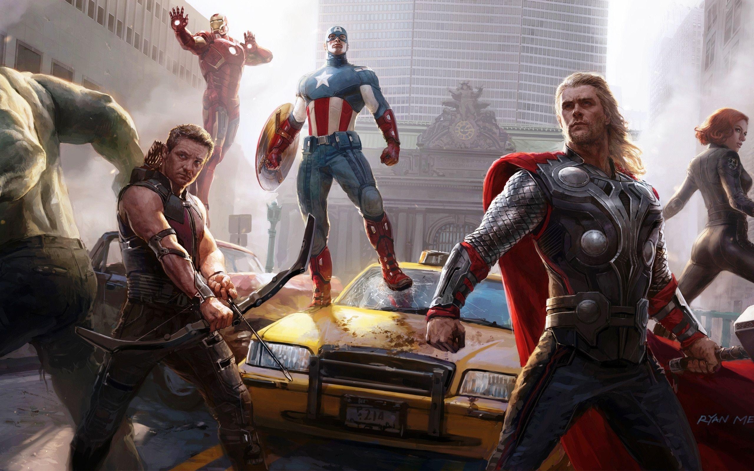 2560x1600 The Avengers Wallpaper, Desktop