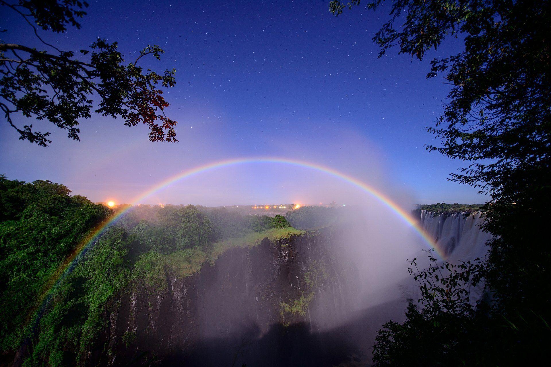 1920x1280 south africa border of zambia and zimbabwe river zambezi waterfall, Desktop