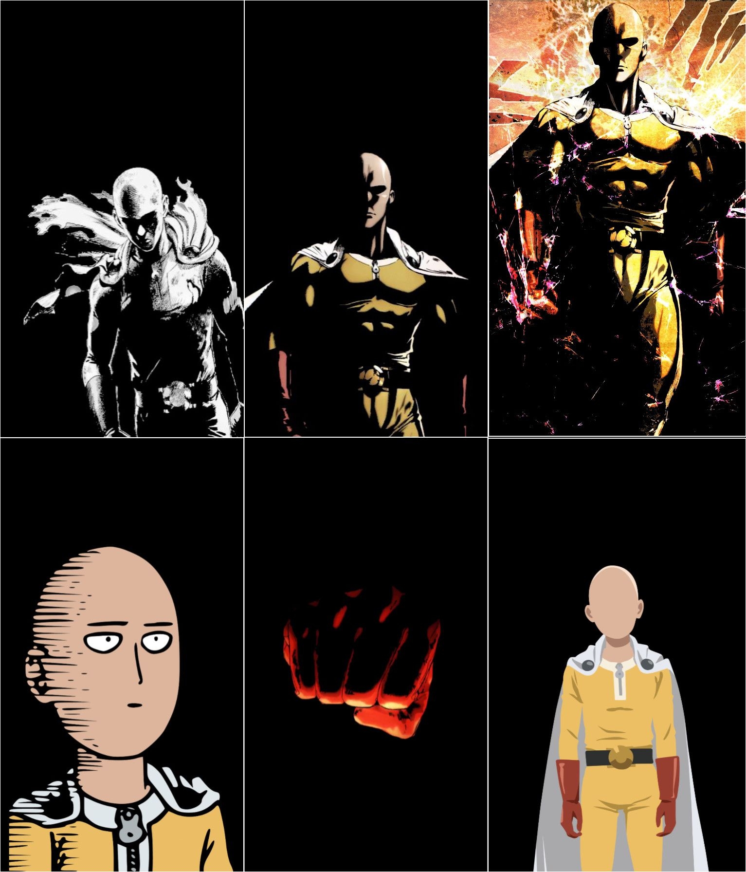 1540x1800 One Punch Man phone wallpaper [] [Seperate picture, Phone