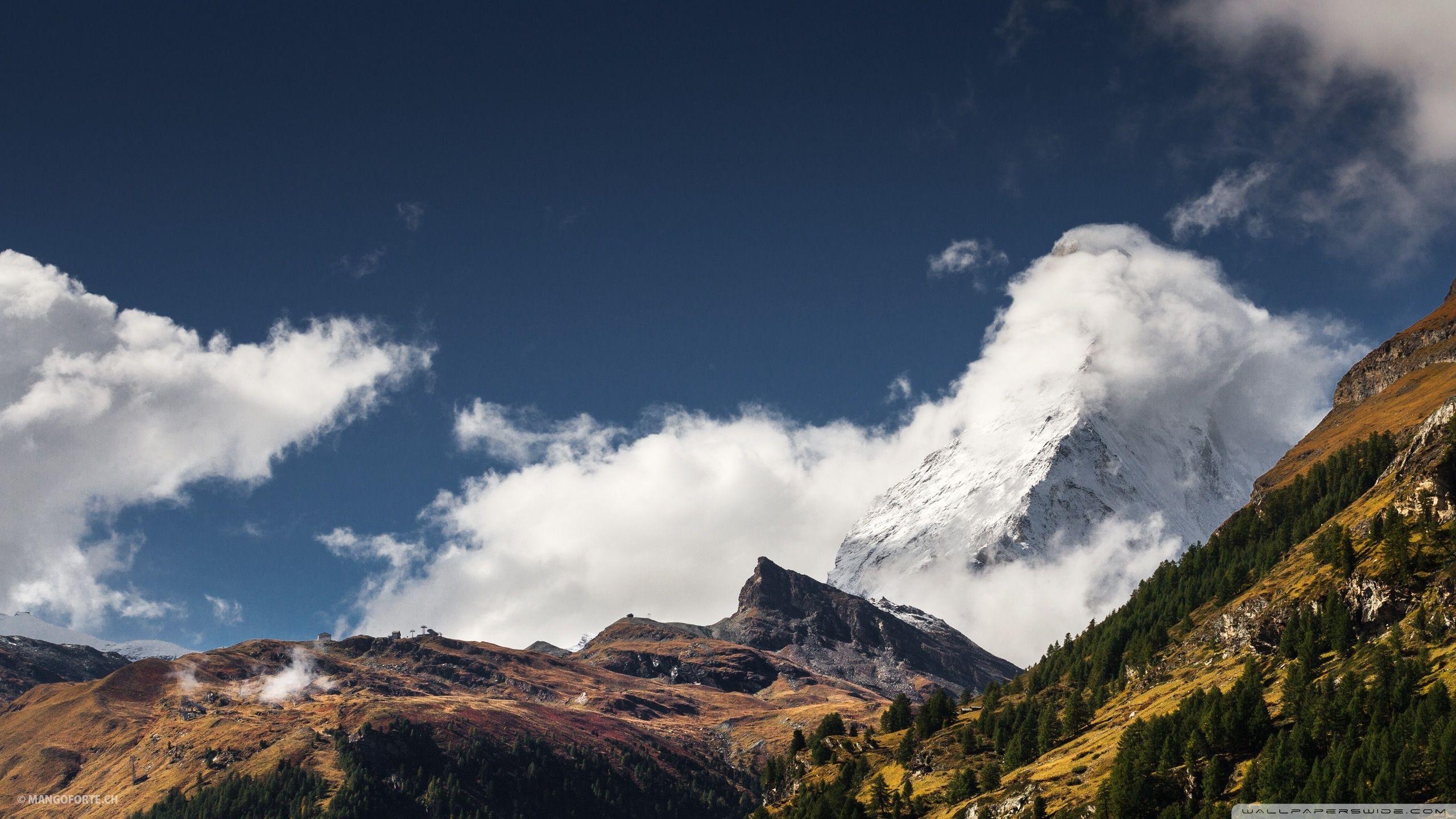 2560x1440 Matterhorn, view from Zermatt, Switzerland ❤ 4K HD Desktop, Desktop