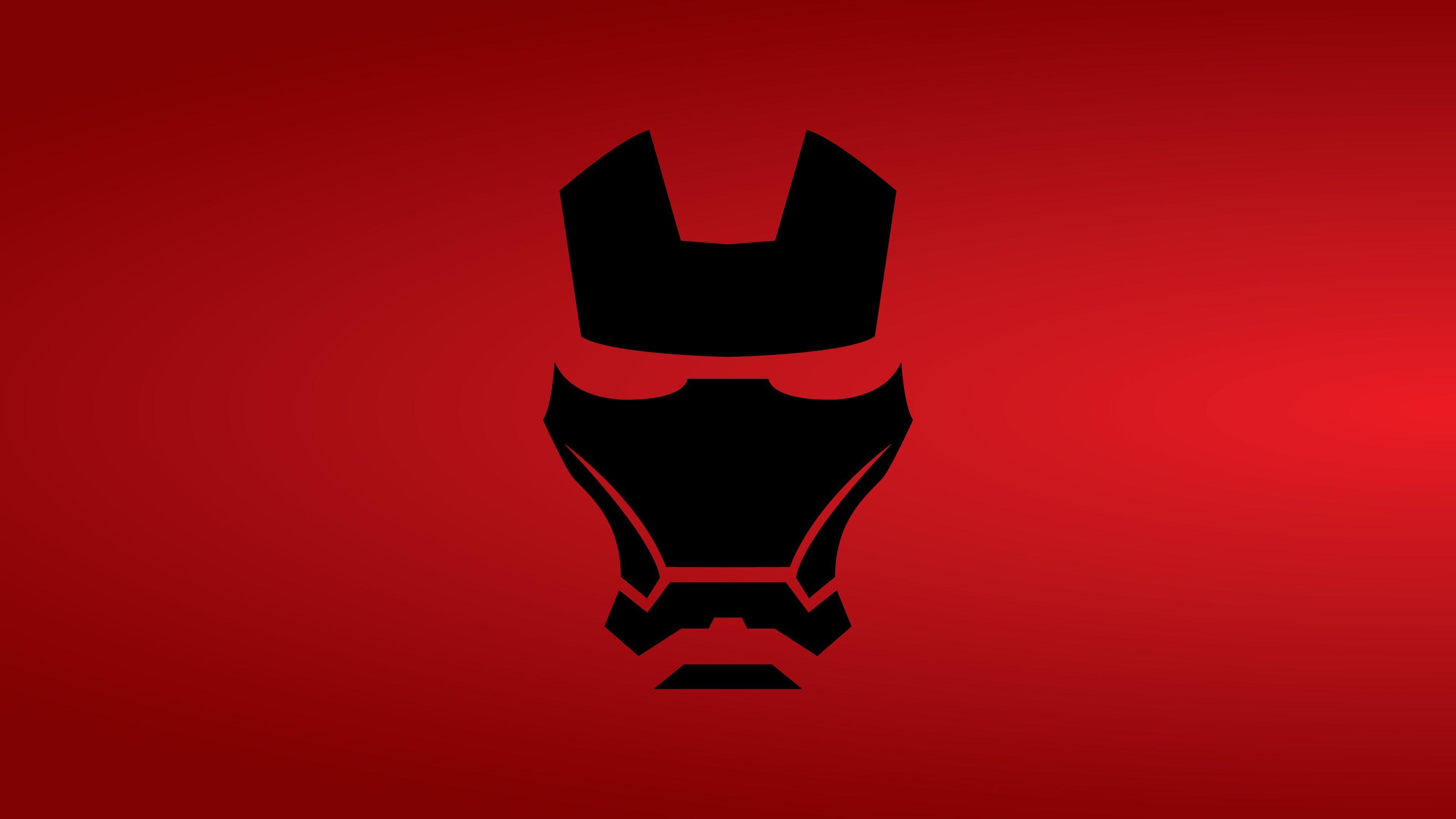 3840x2160 Wallpaper 4k Iron Man Mask Minimalist 8k 4k Wallpaper, 5k, Desktop