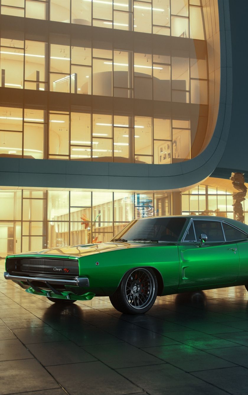 840x1340 Download 1969 Dodge Charger, classic, muscle car wallpaper, 840x iPhone iPhone 5S, iPhone 5C, iPod Touch, Phone