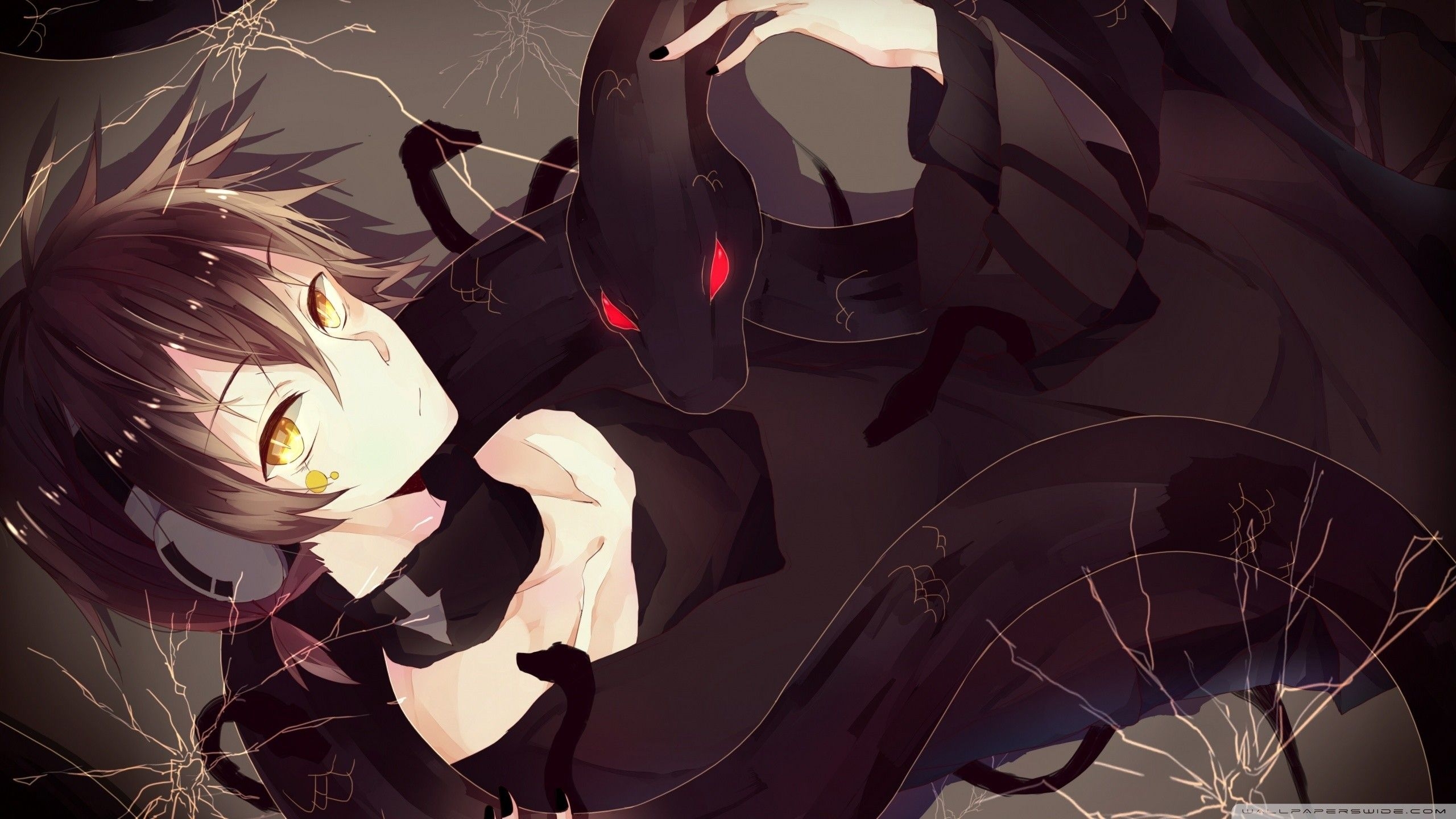 2560x1440 Sad Anime Boy Wallpaper Free Sad Anime Boy Background, Desktop