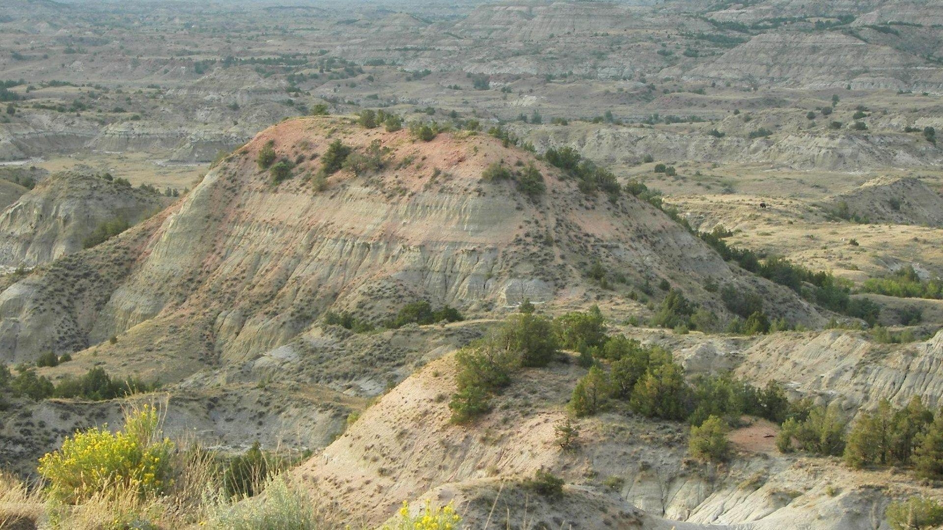 1920x1080 Badlands Tag wallpaper: Badlands Mountains Landscapes Green South, Desktop