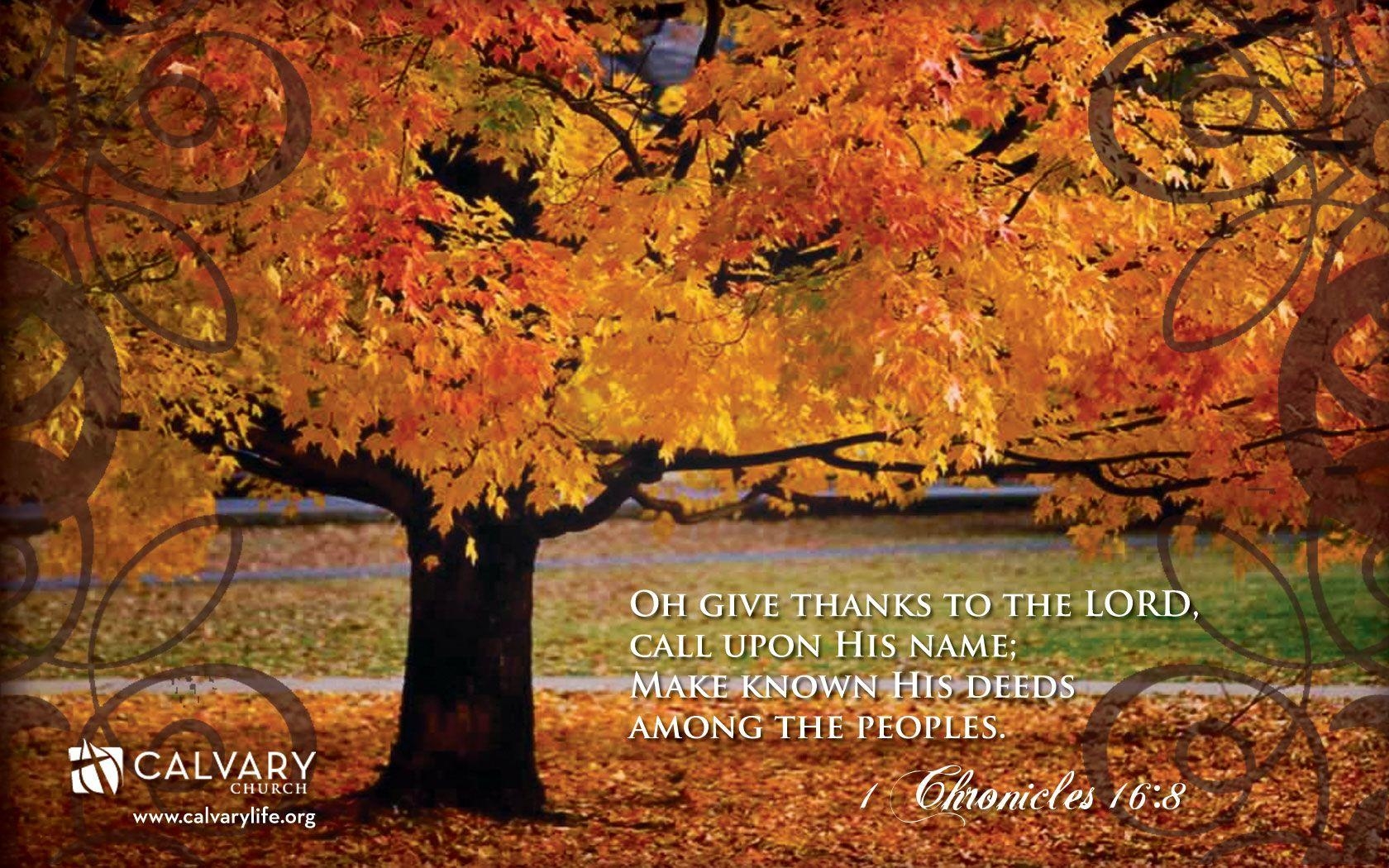 1680x1050 Fall Scripture Wallpaper, Desktop