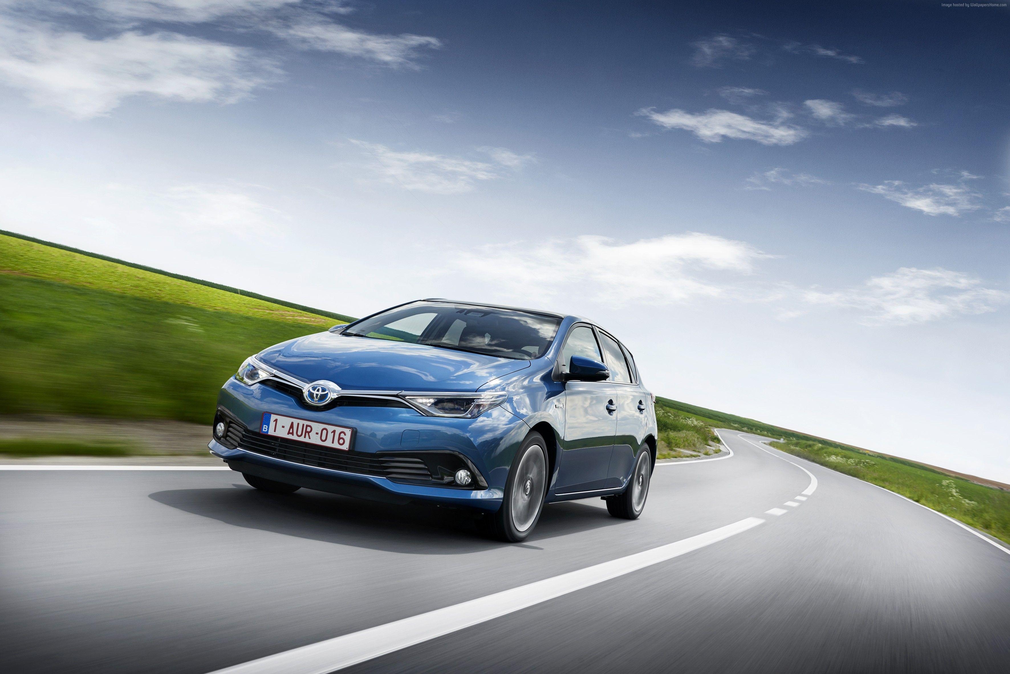 3550x2370 Wallpaper Toyota auris, hatchback, hybrid, blue., Cars & Bikes, Desktop