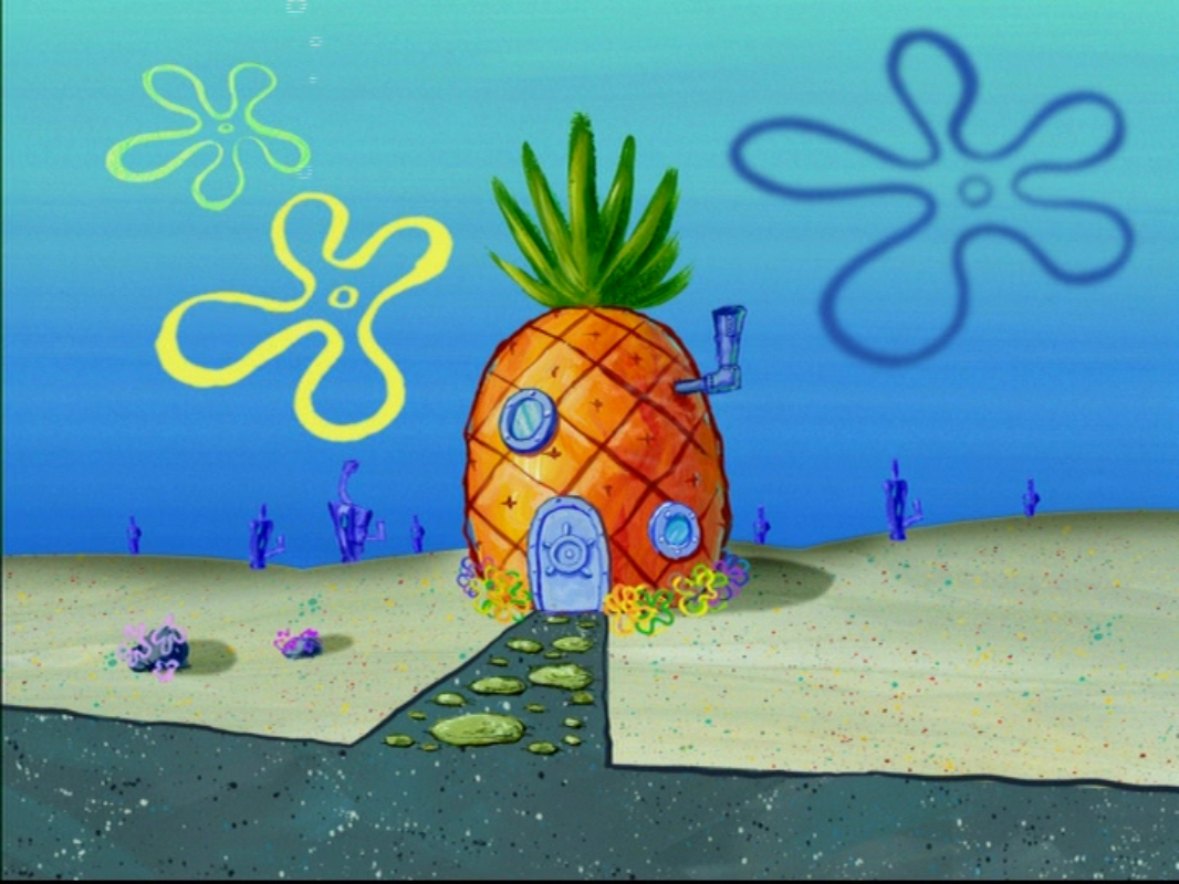 1070x800 Pineapple House Squarepants Photo, Desktop