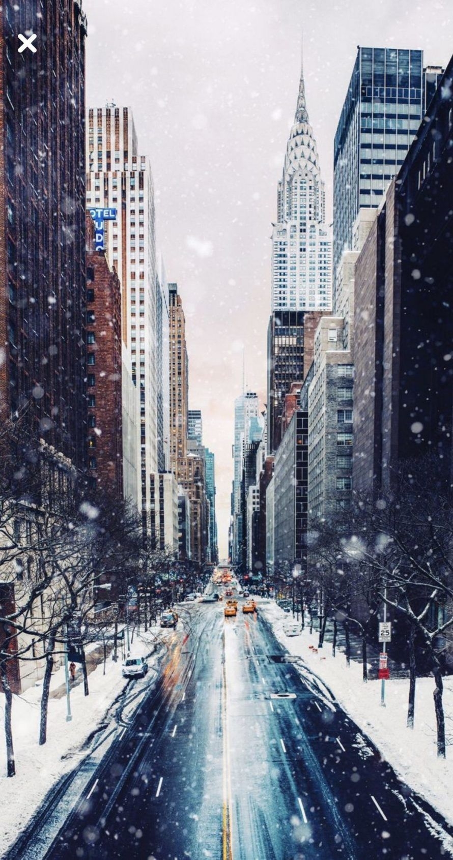 890x1700 Nyc Winter iPhone Wallpaper Winter Wallpaper 4k HD Wallpaper, Phone