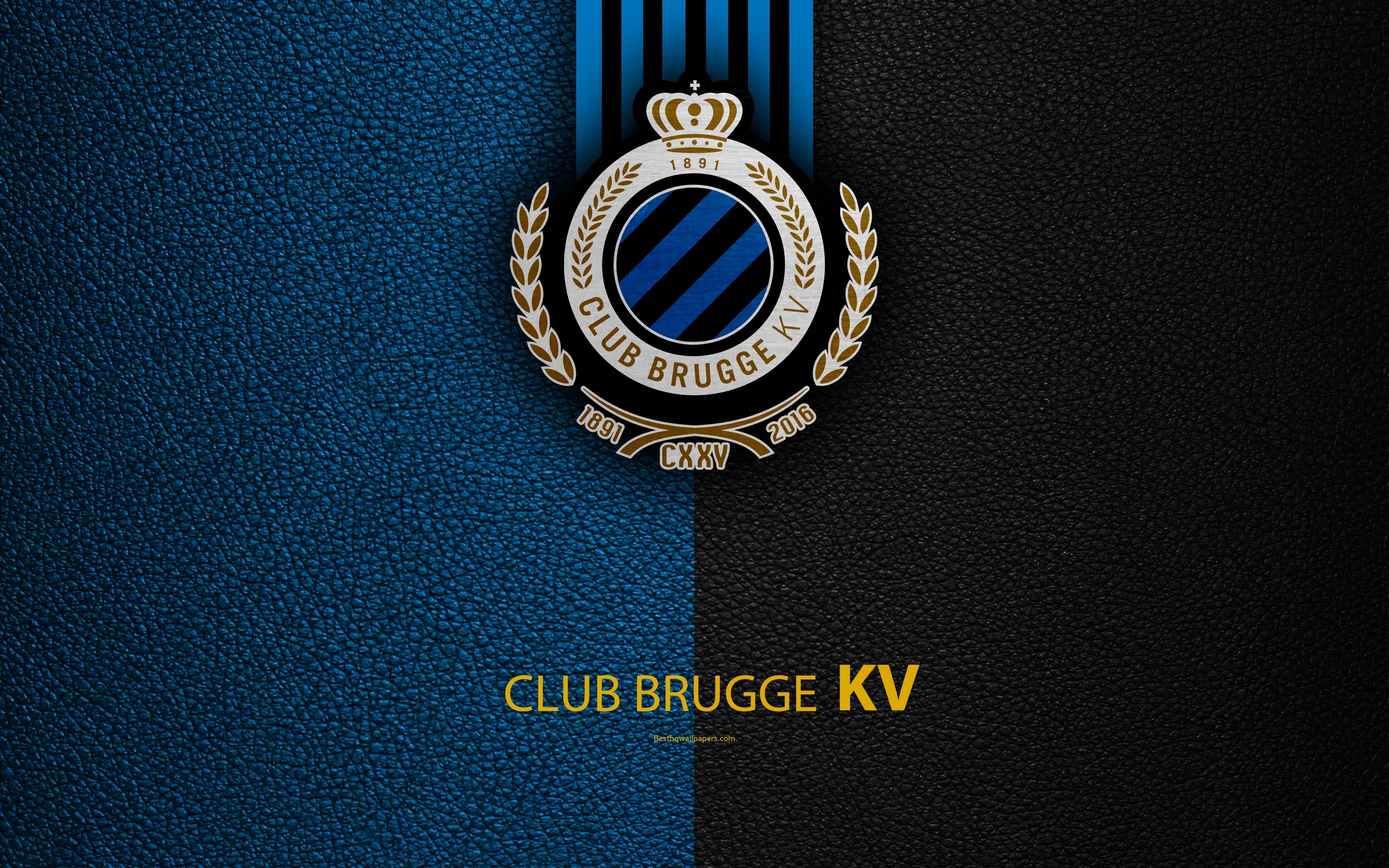 3840x2400 Download wallpaper Club Brugge KV, 4K, Belgian Football Club, Desktop