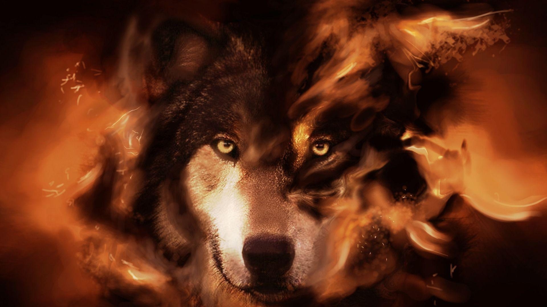 1920x1080 Fantasy Wolf Wallpaper and Background Image, Desktop