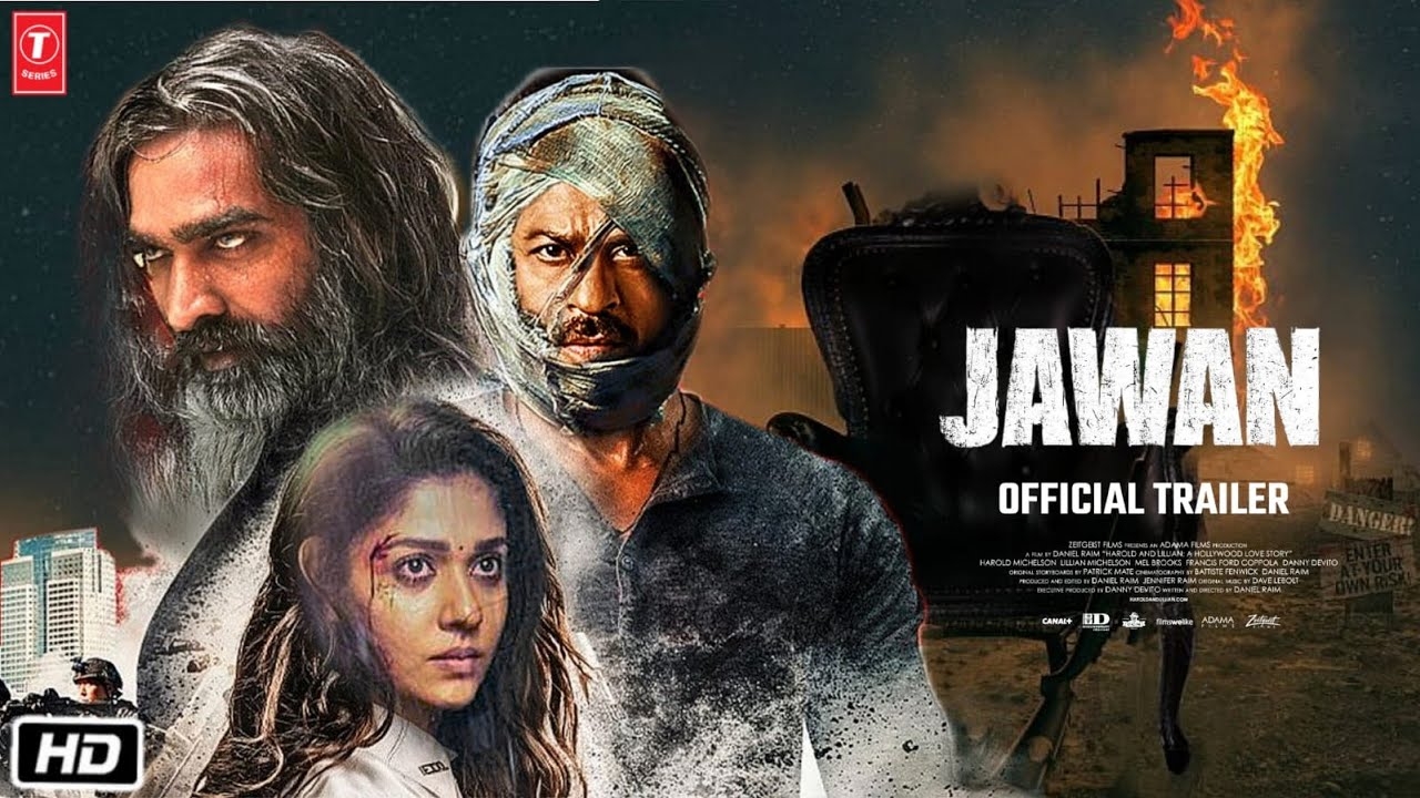 1280x720 Jawan Movie Shah Rukh Khan. Nayanthara. Vijay Sethupathi. Deepika Padukone. Sanjay Dutt, Desktop