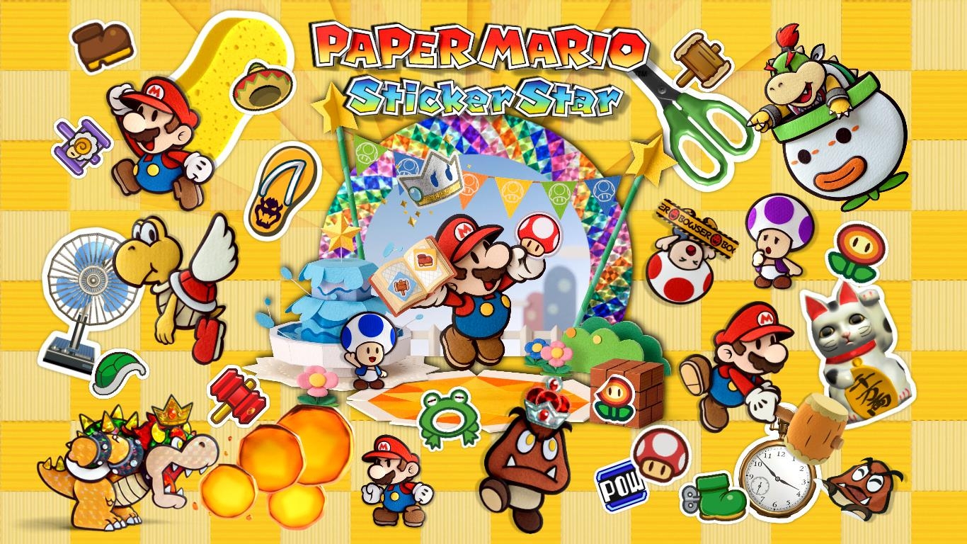 1370x770 Paper Mario HD Wallpaper and Background Image, Desktop