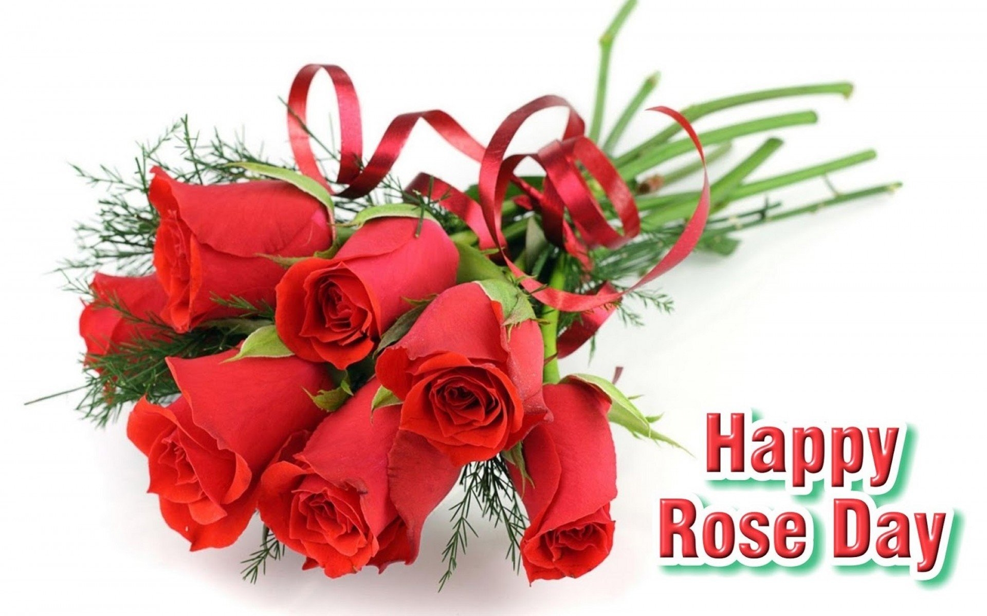 1920x1200 Happy Rose Day HD Wallpaper, Desktop