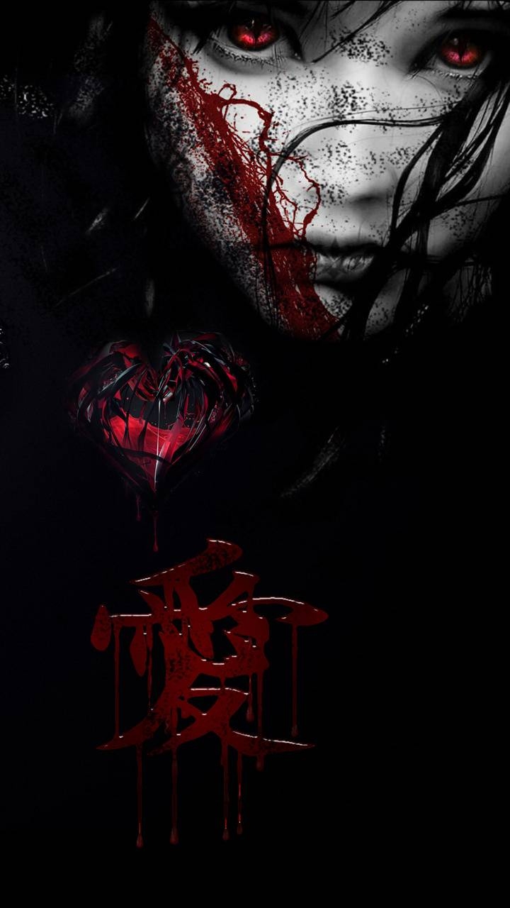 720x1280 dark love wallpaper, Phone