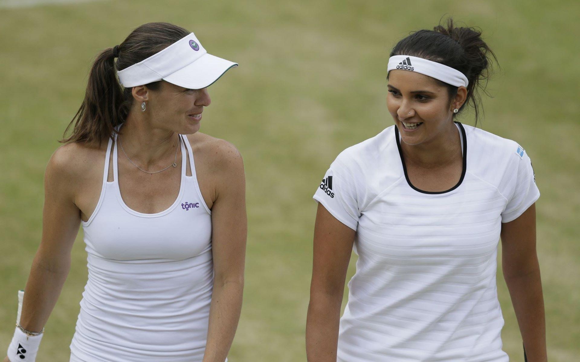 1920x1200 Sania Mirza And Martina Hingis 2015 HD Wallpaper, Desktop