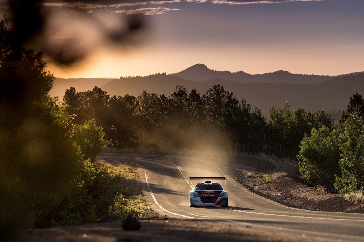 1280x850 Sebastien Loeb&;s Peugeot 208 T16 at Pikes Peak Photo Gallery, Desktop