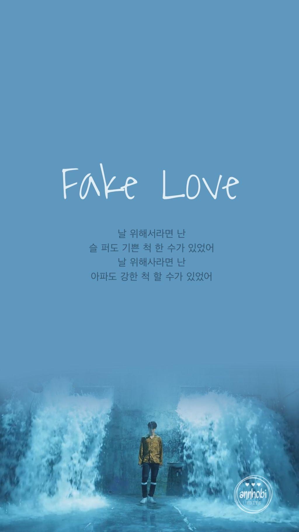 1030x1830 Bts Image Fake Love Free Wallpaper & Background, Phone