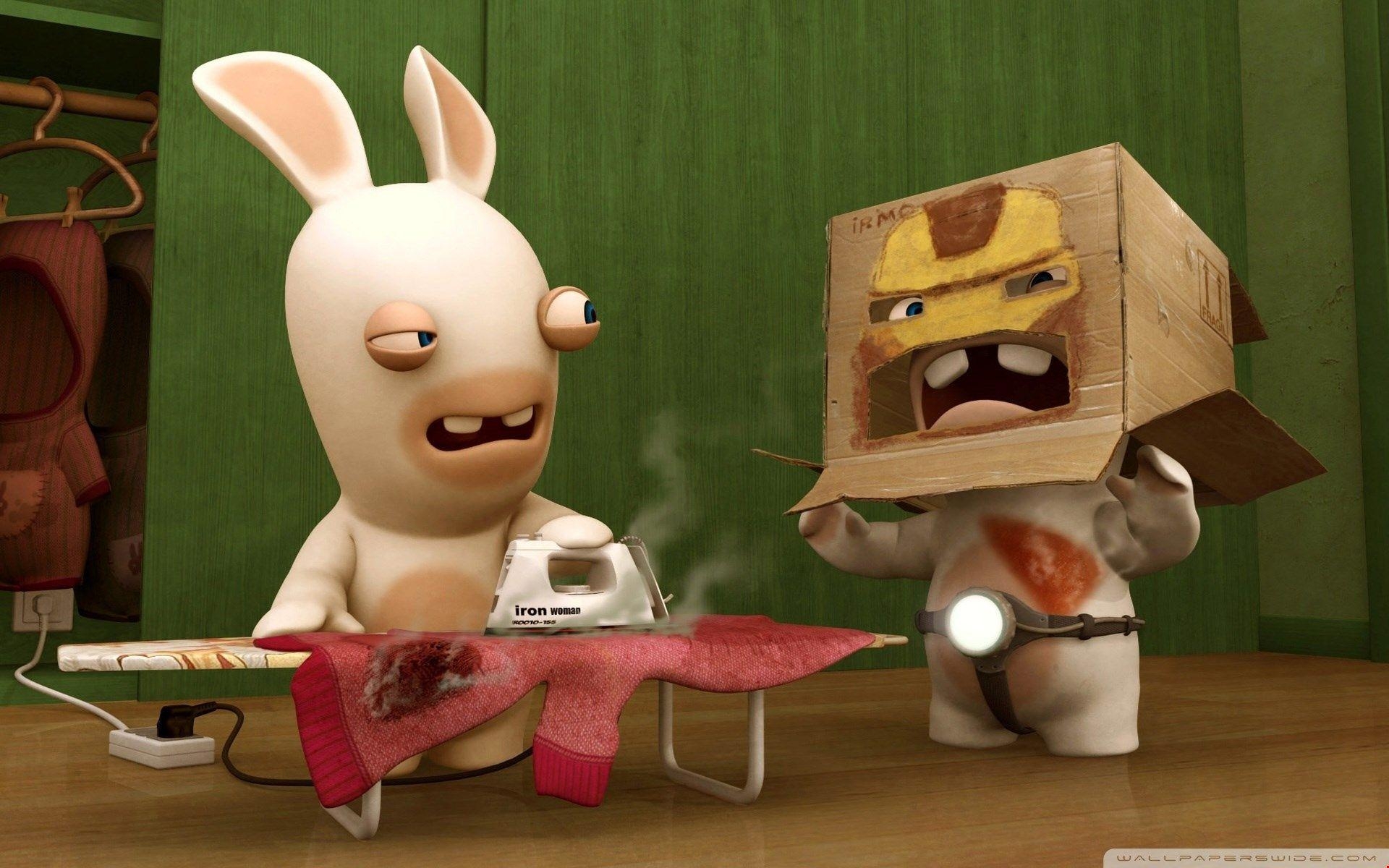 1920x1200 Rayman Raving Rabbids Funny Background. HD Wallpaper 5k, Desktop