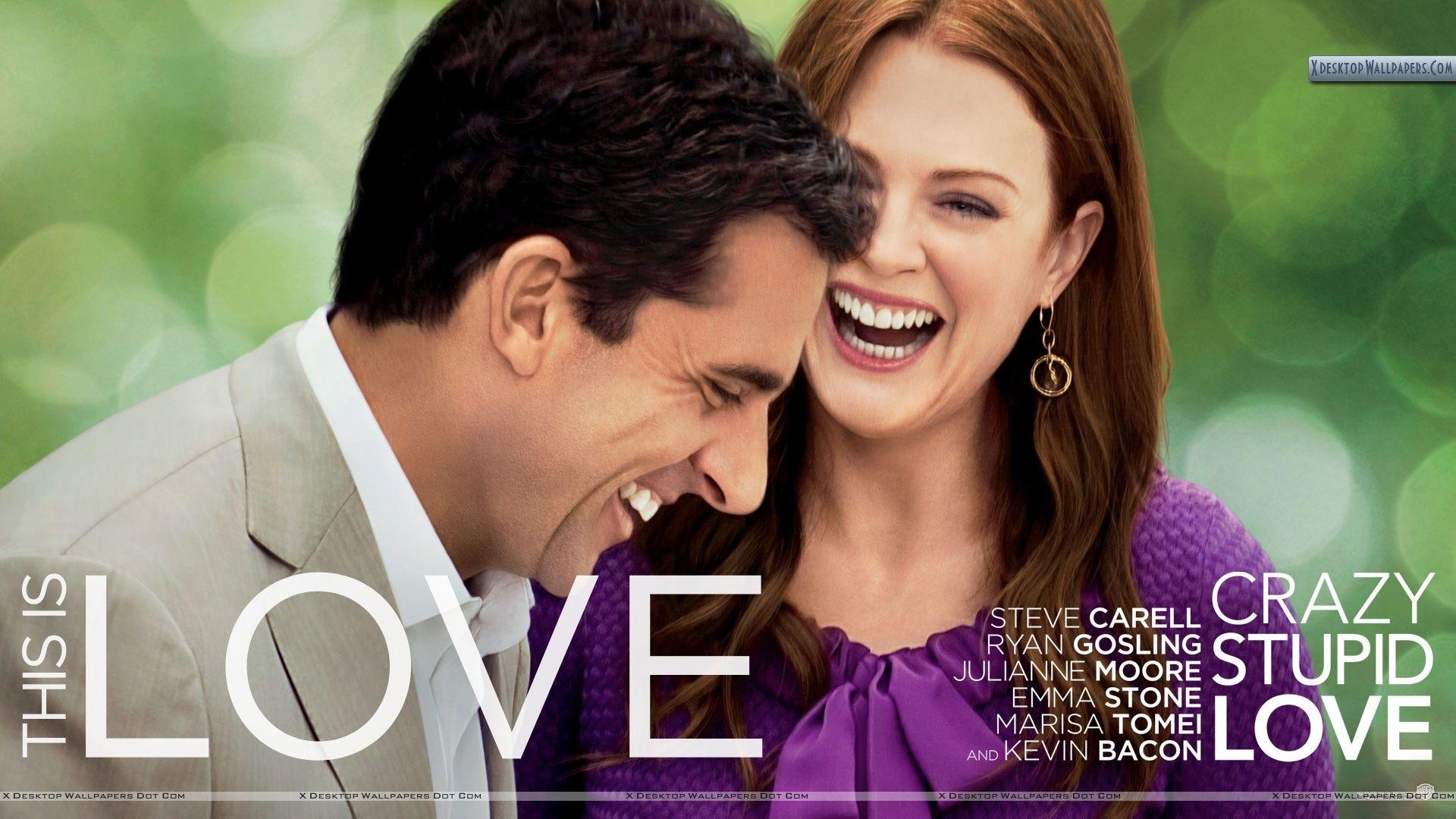 1920x1080 Julianne Moore and Steve Carell in Crazy, Stupid, Love Wallpaper, Desktop