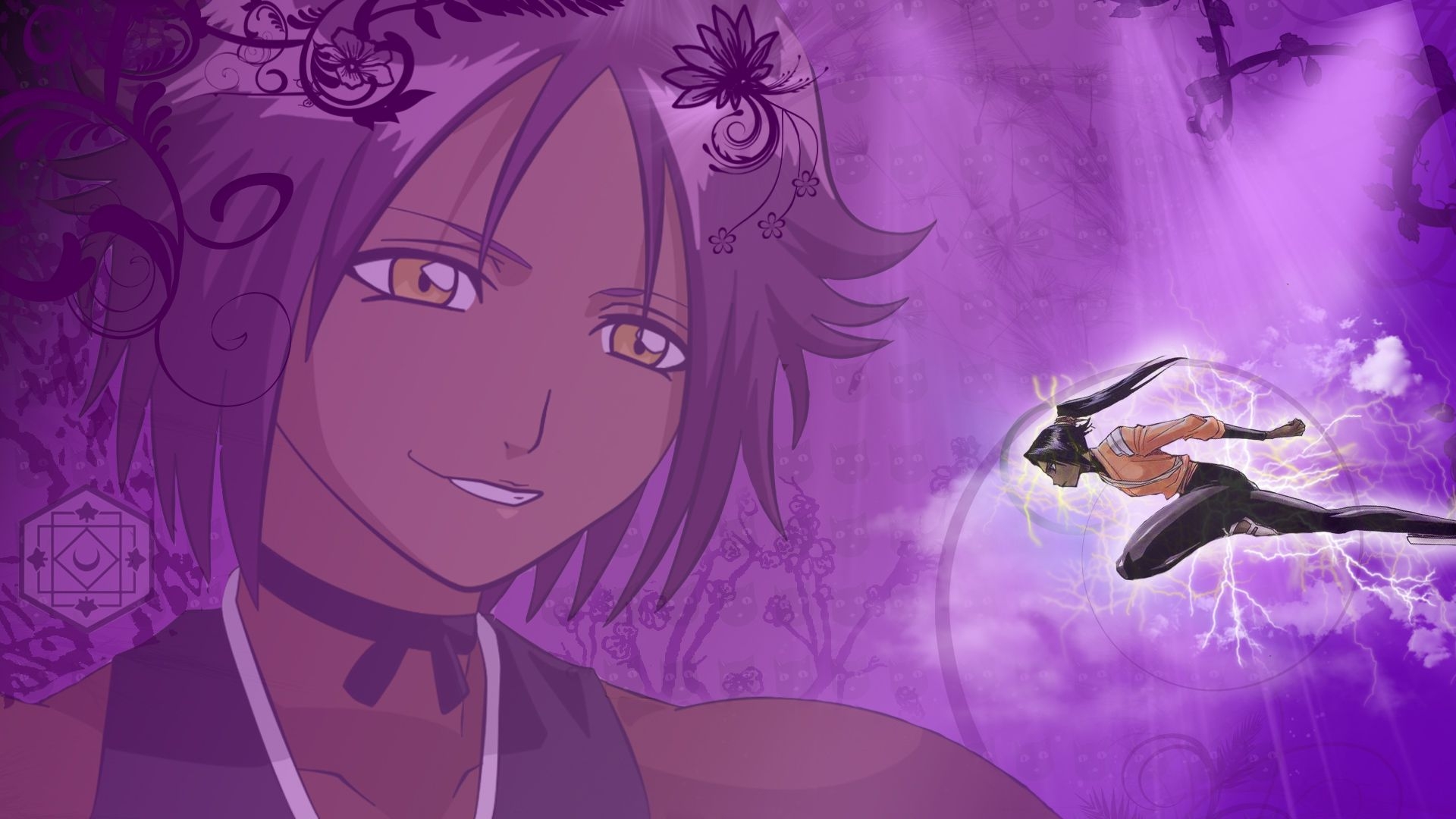 1920x1080 Free download bleach anime wallpaper shihouin yoruichi wallpaper yoruichi 1080p [] for your Desktop, Mobile & Tablet. Explore Yoruichi Wallpaper. Yoruichi Wallpaper, Yoruichi Wallpaper, Bleach Yoruichi Wallpaper, Desktop