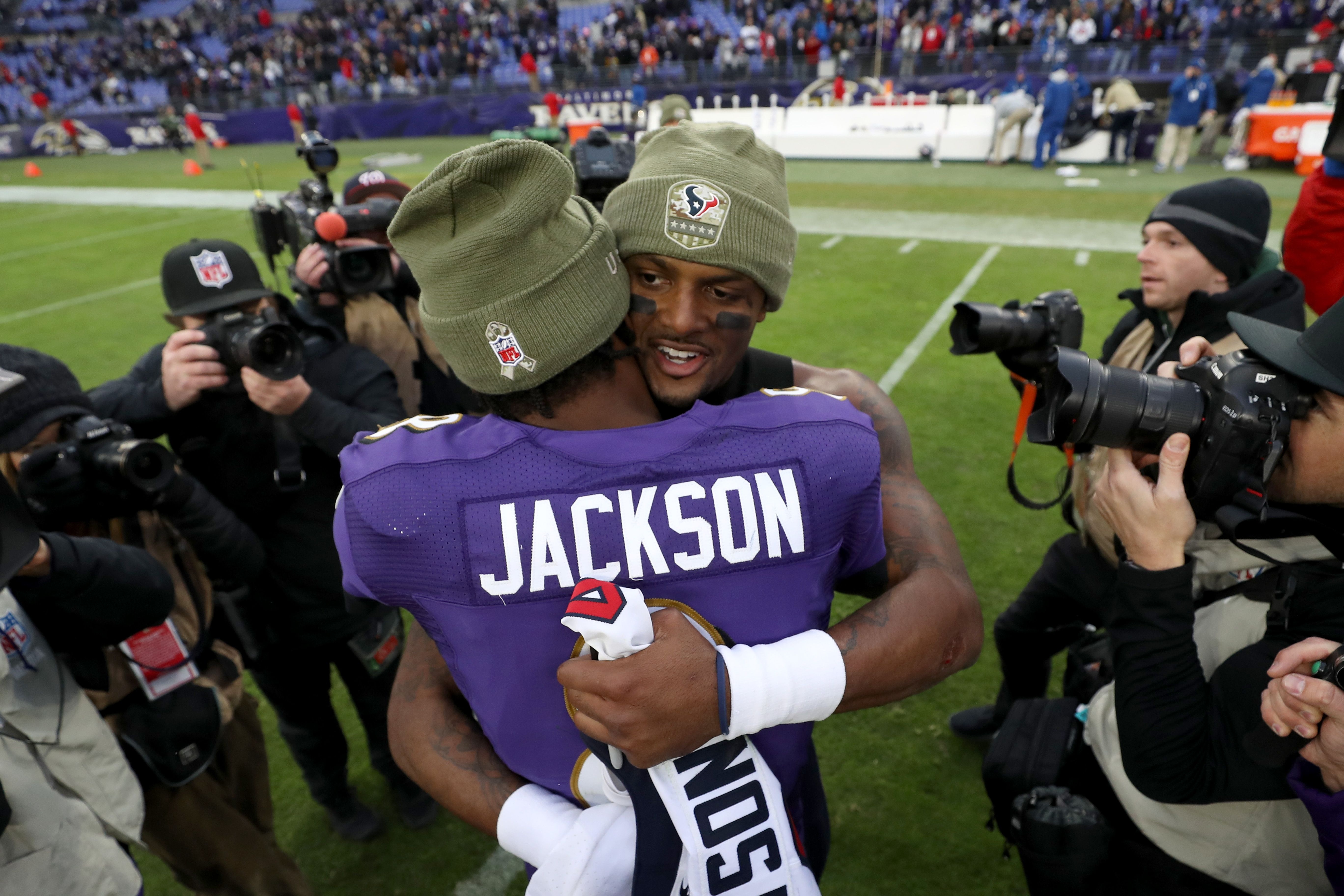 5480x3650 Lamar Jackson vs. Deshaun Watson showed duality of the black QB, Desktop