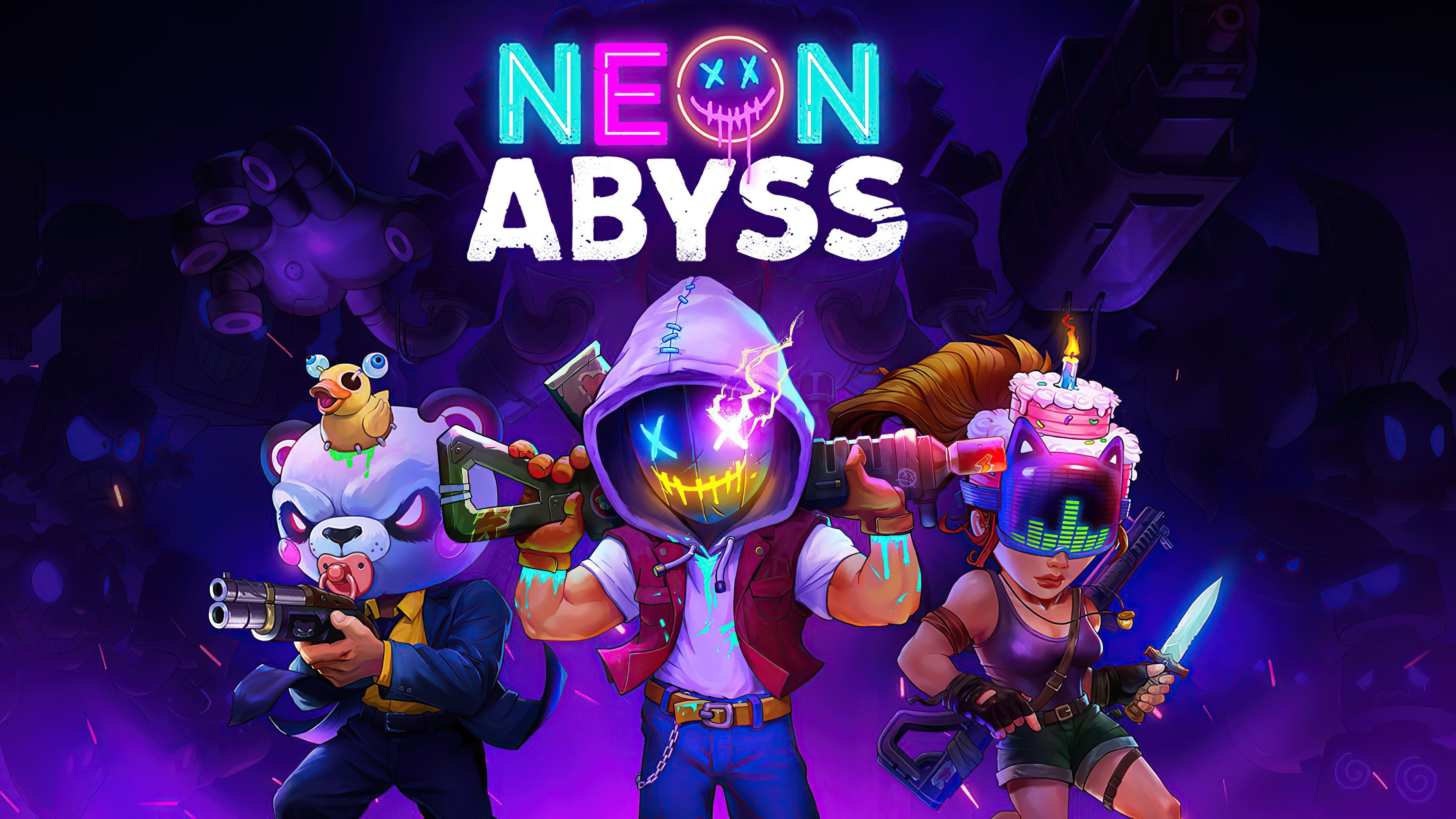 3840x2160 Neon Abyss Game Wallpaper 4k Ultra HD, Desktop