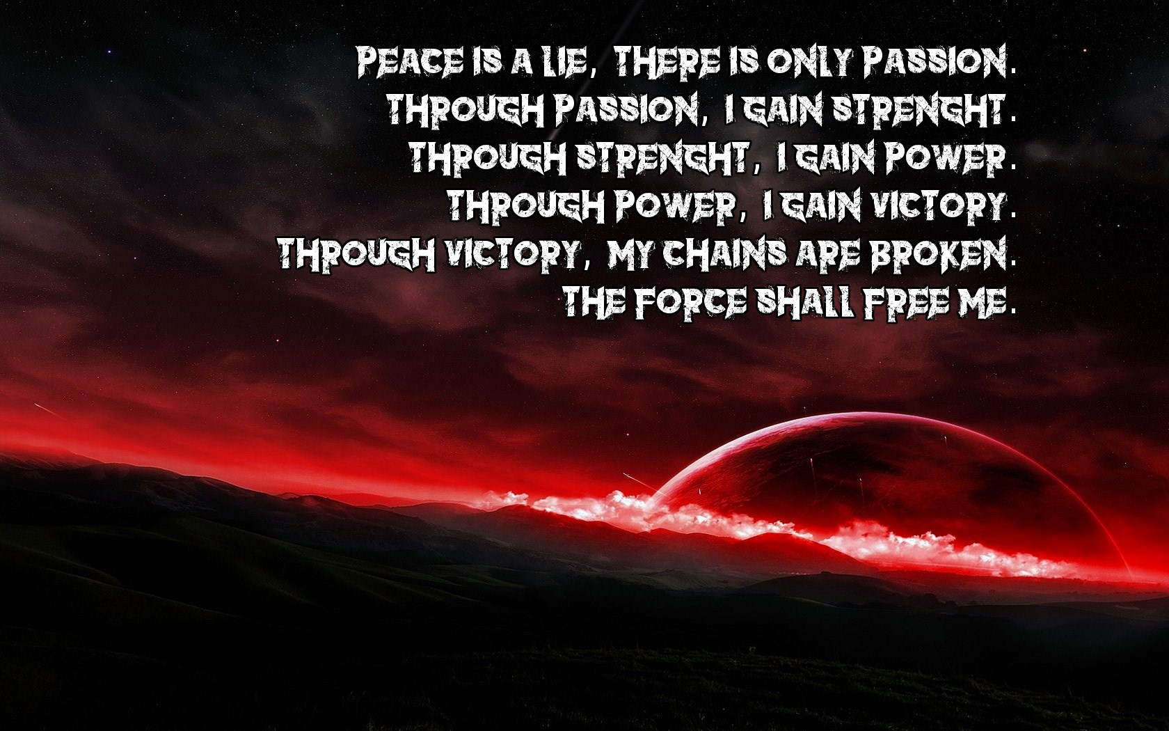 1680x1050 Sith Code HD Wallpaper and Background Image, Desktop