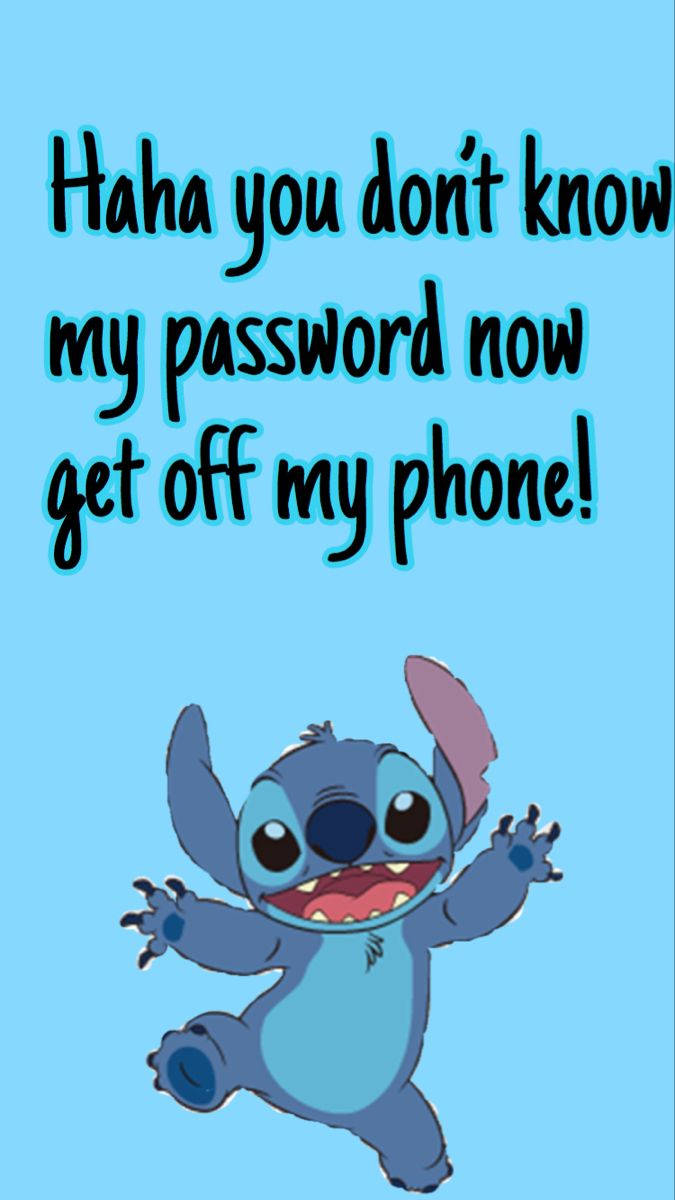 680x1200 Wallpaper.com Image Hd Funny Stitch Phone Caxn8p, Phone