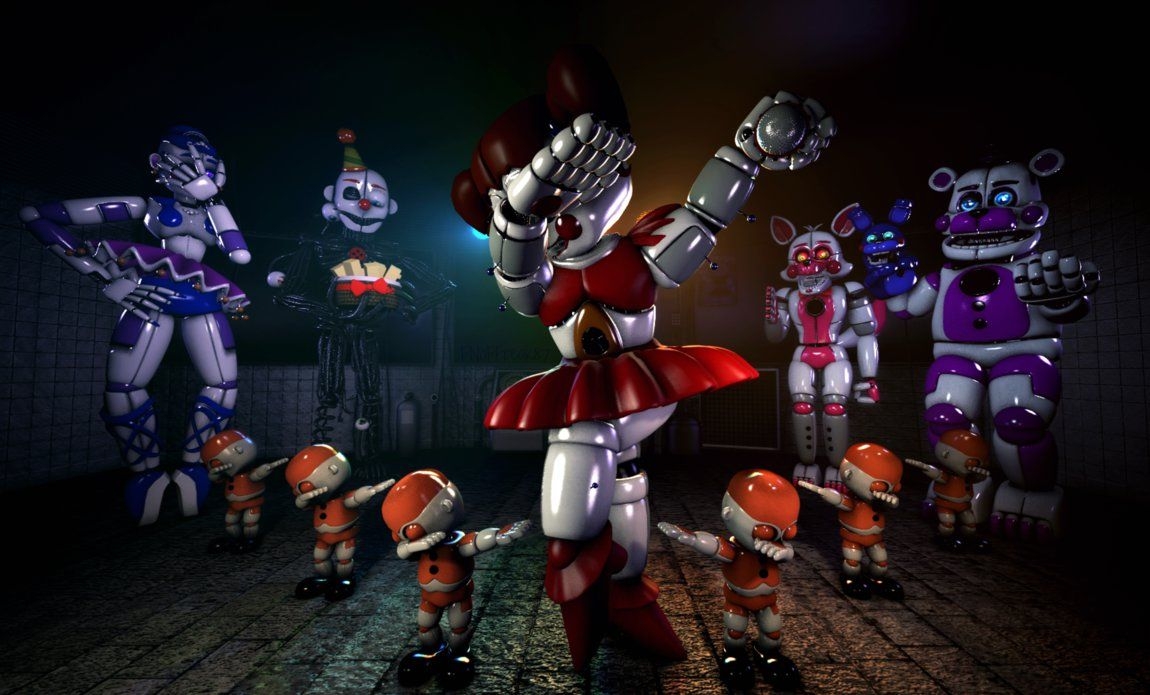 1150x700 Daby And The Bidydabs By Fnaffreak87 Nights At Freddy's, Desktop