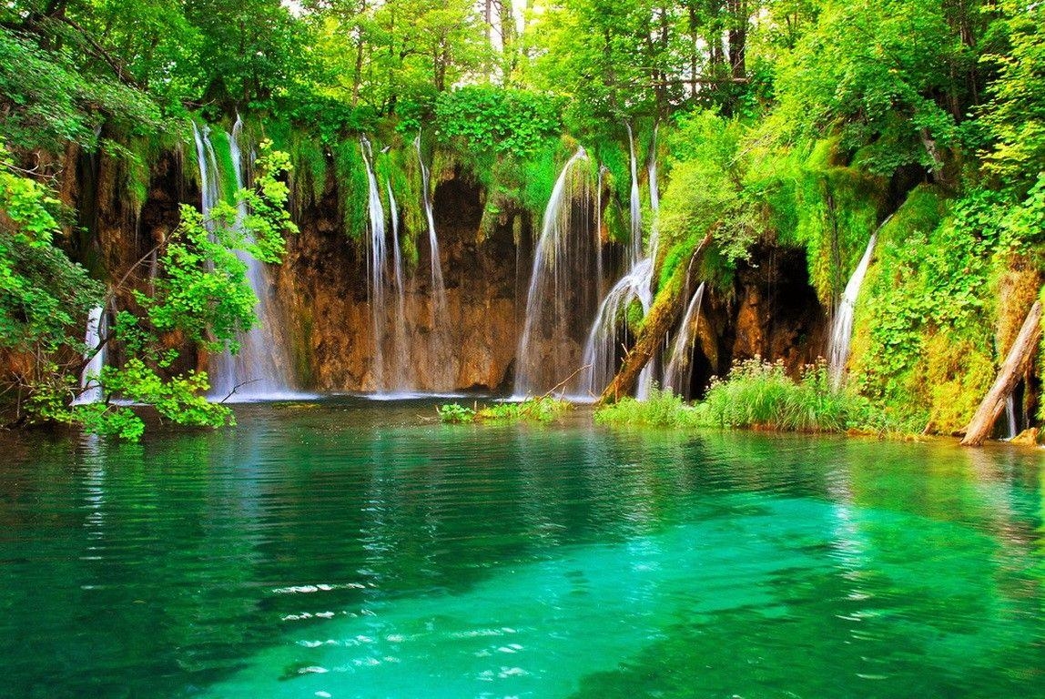 1150x770 Plitvice Tag wallpaper: Beautiful Lake Spring Croatia Water, Desktop