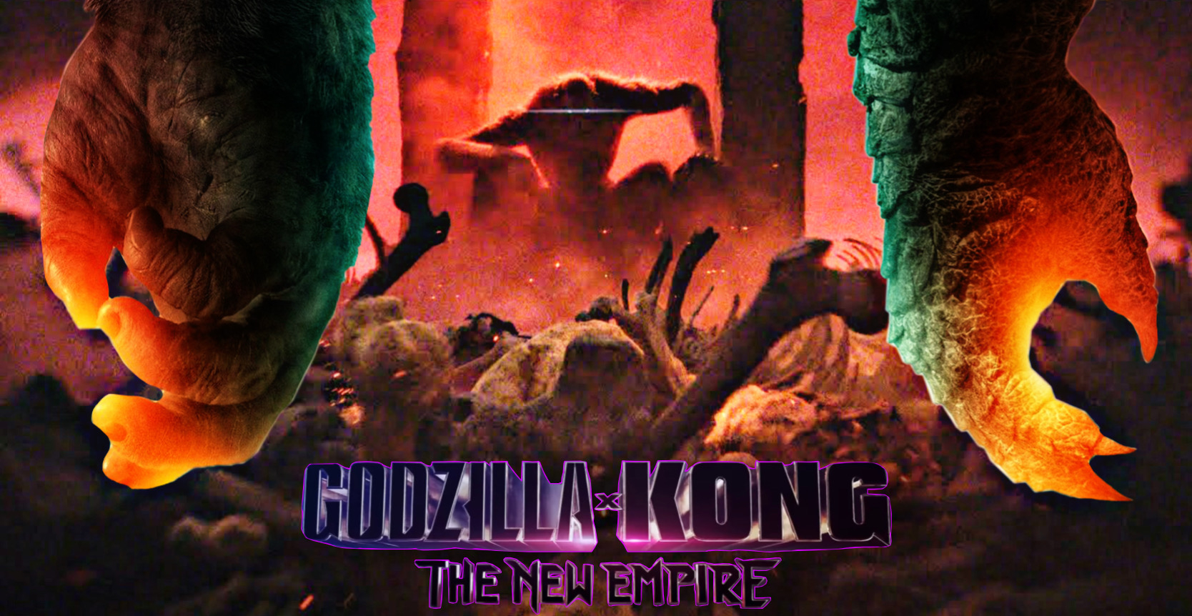 1670x870 Godzilla X Kong the new empire banner. Godzilla vs. Kong, Desktop