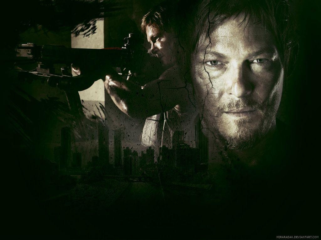 1030x770 Daryl Dixon Wallpaper Season 3, Desktop